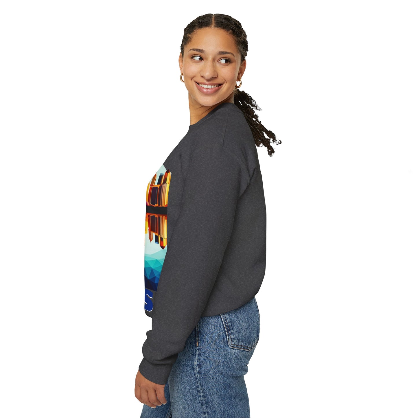 Dallas Texas Reflections Unisex Crewneck Sweatshirt