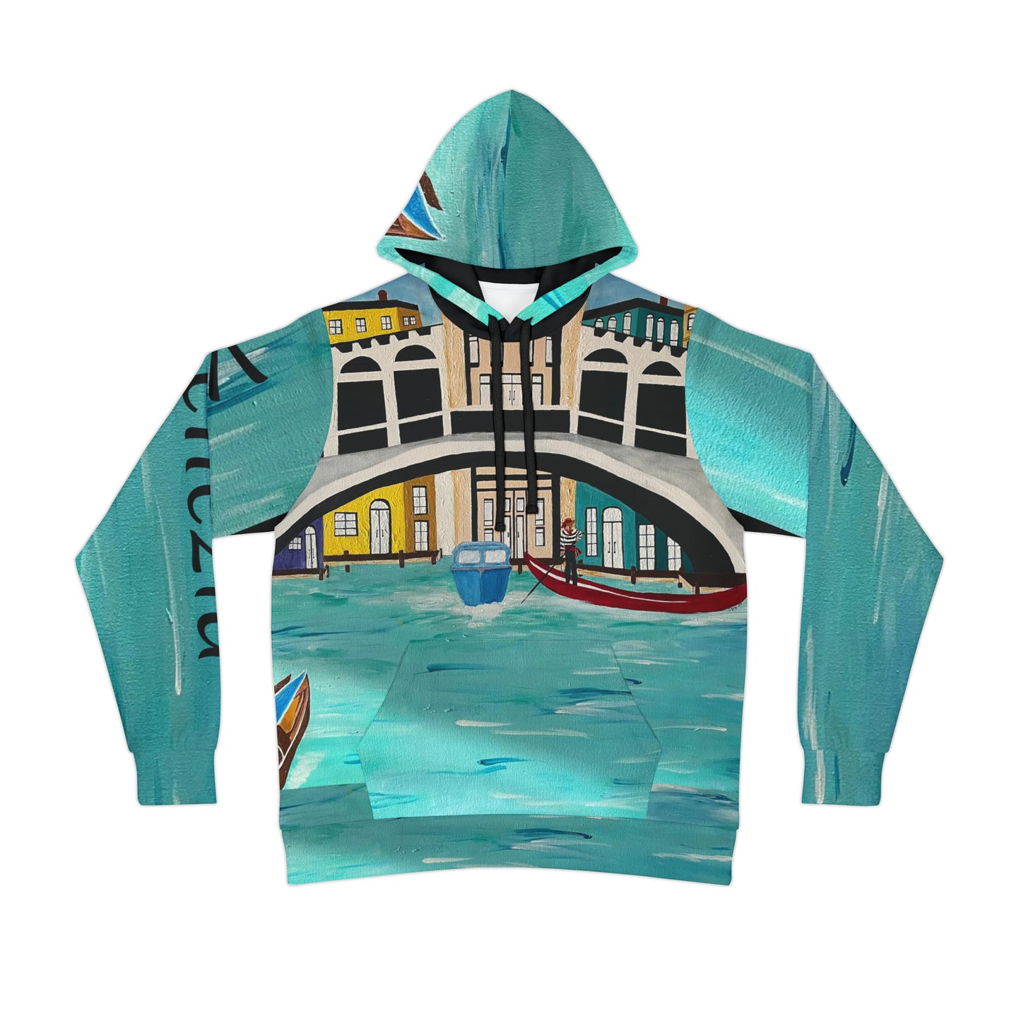 Venice Italy Athletic Unisex Hoodie Sweatshirt