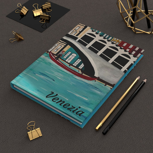 Venice Italy Travel Journal Hardcover Diary