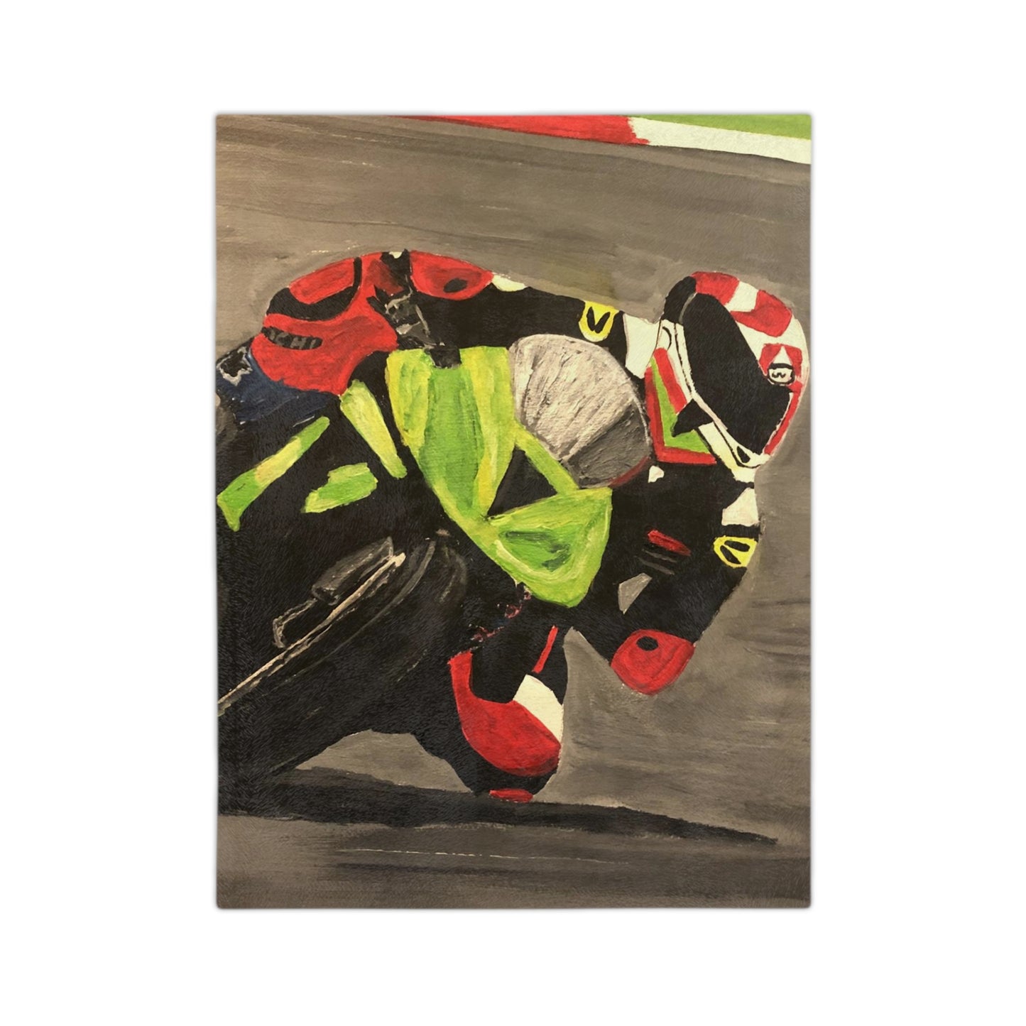 Daredevil Racer Velveteen Minky Blanket