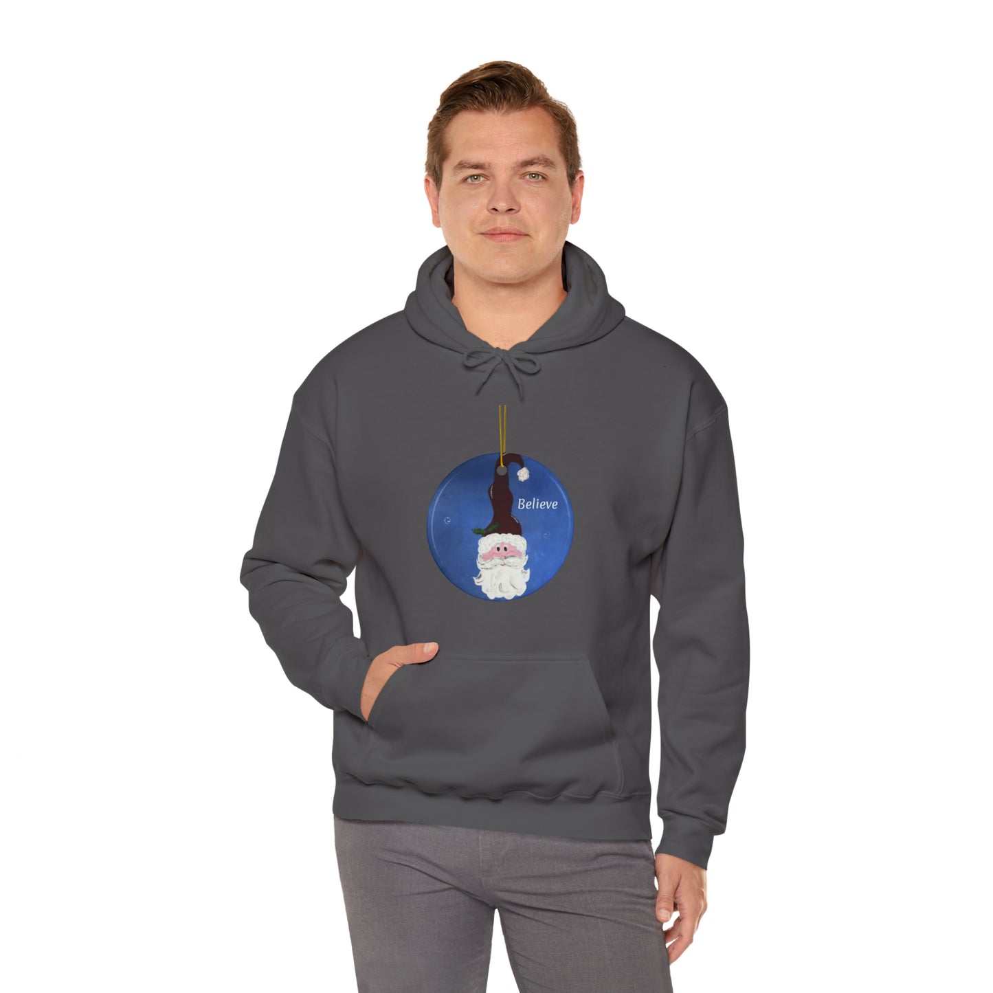 Santa I Believe Unisex Hooded Sweatshirt