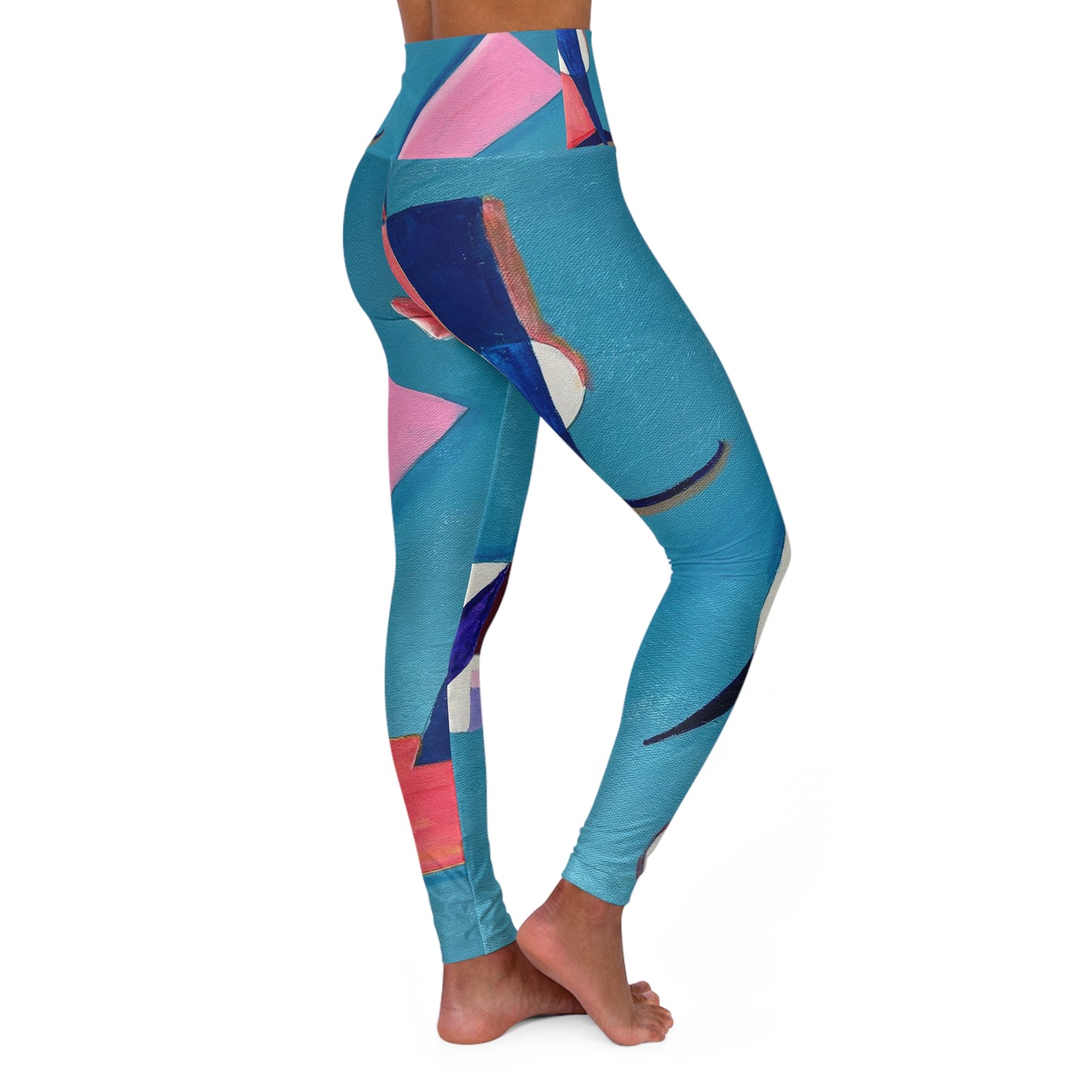Arrangement J High-Waisted Yoga Leggings