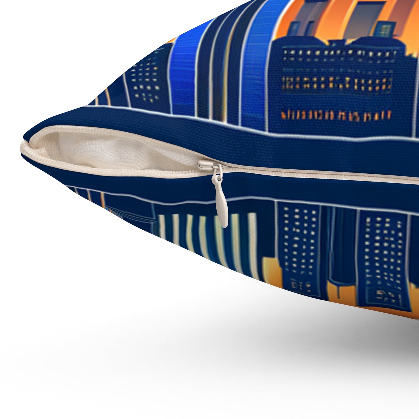 New York City Skyline Throw Pillow