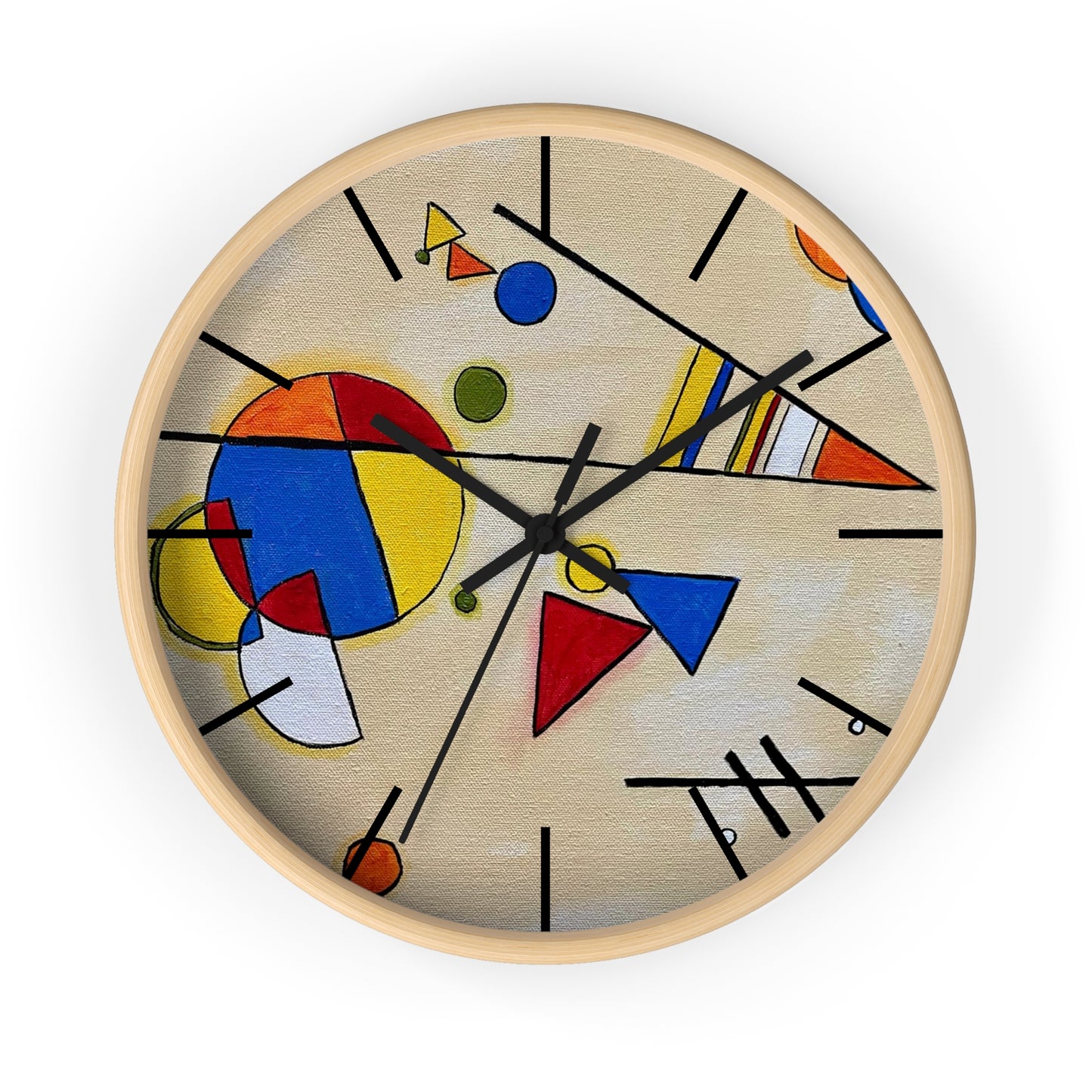 Arrangement O Wall Clock