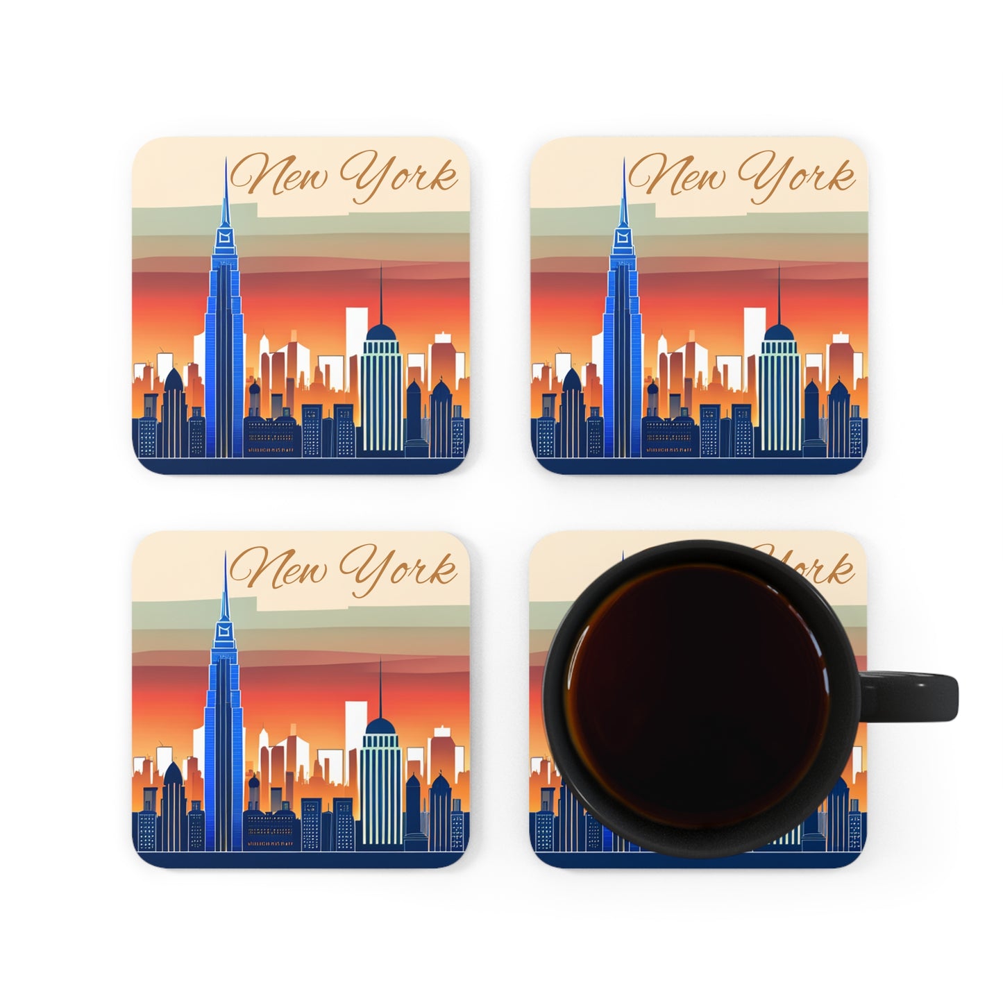 New York City Skyline Coasters