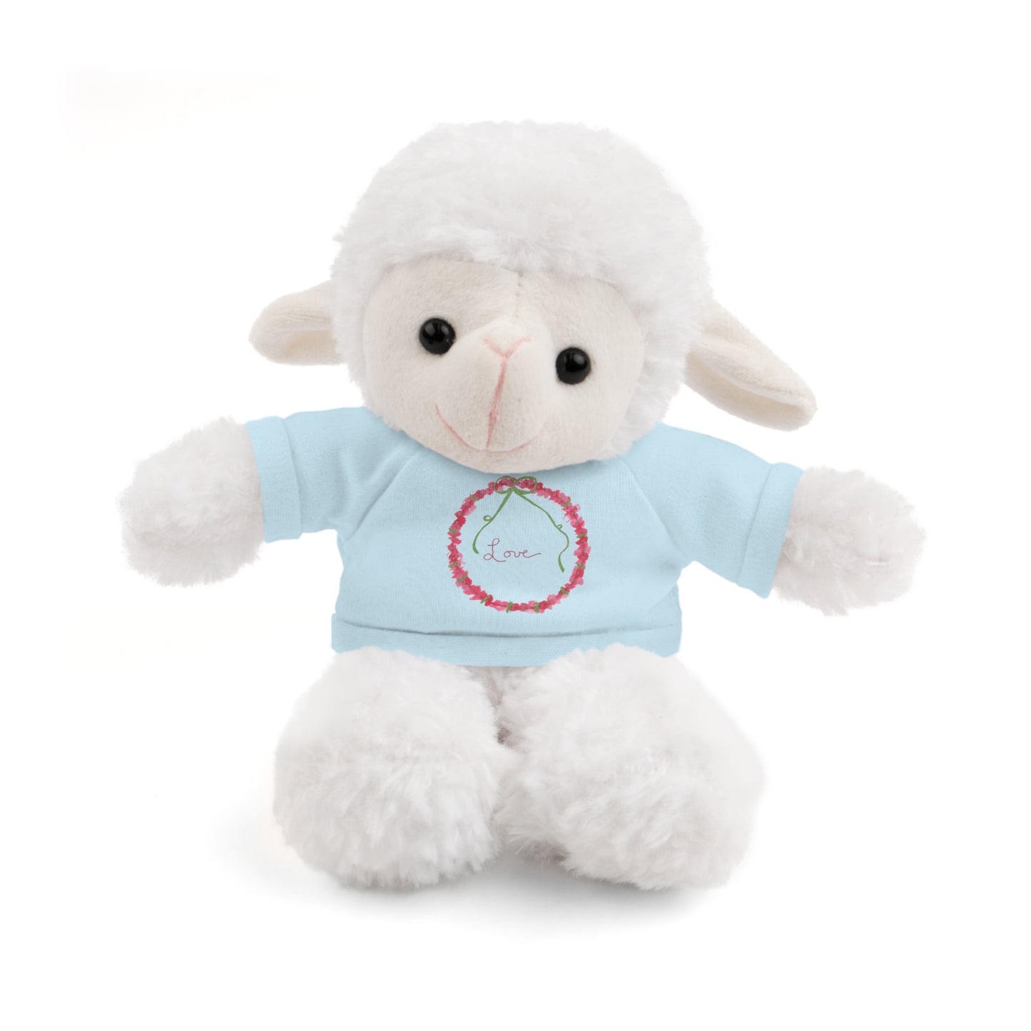 Love Wreath Stuffed Animals with Tee