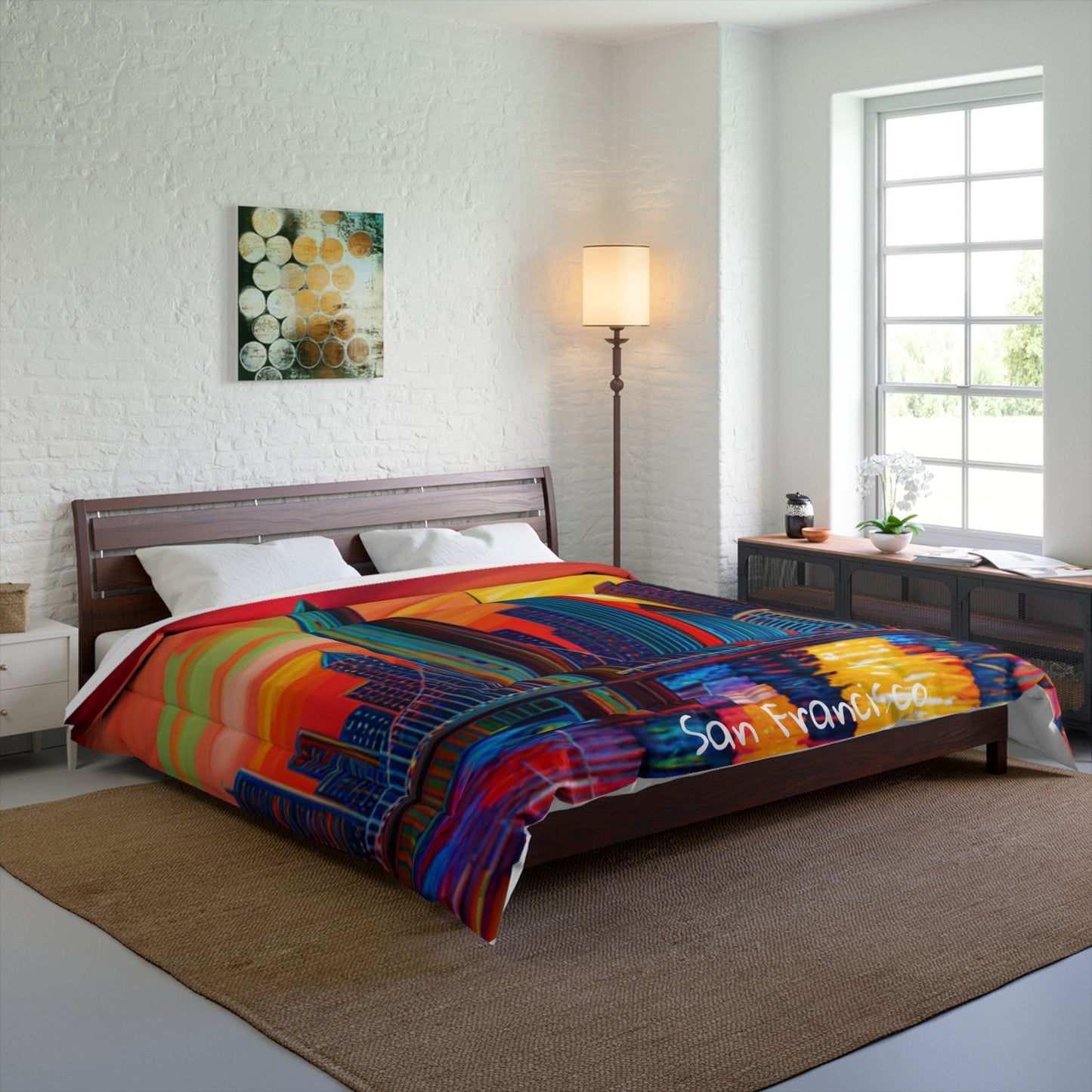 San Francisco Skyline Lightweight Comforter