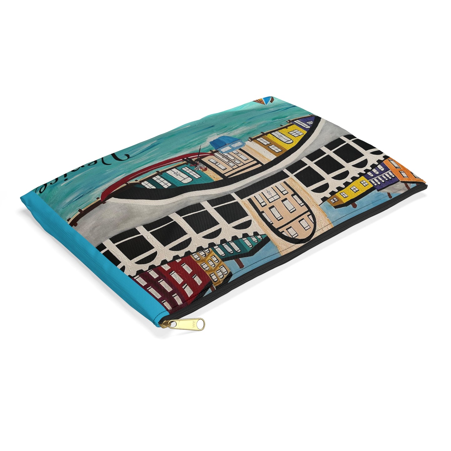 Venice Italy Travel Pouch -Cosmetic Bag or Pencil Case