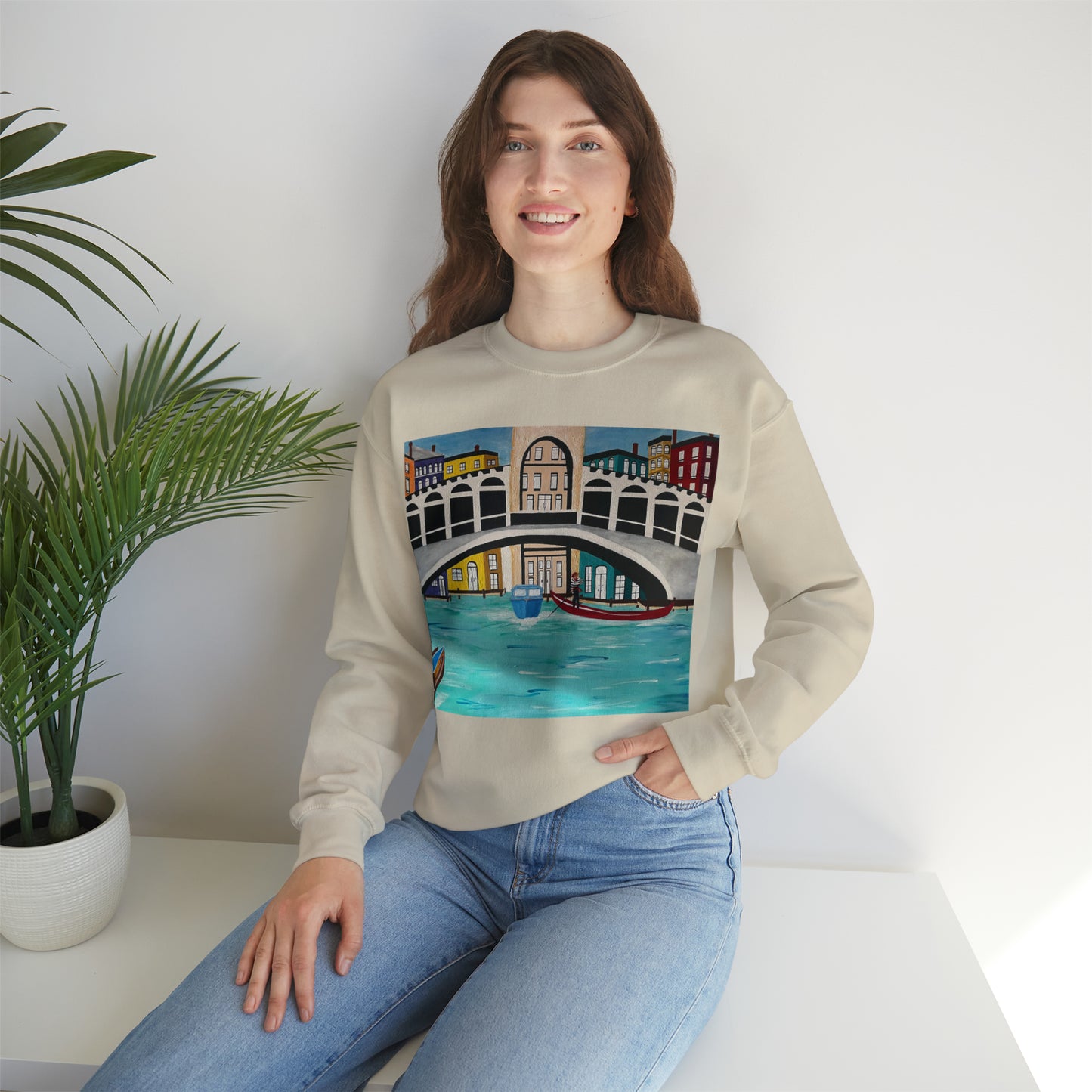 Venice Italy Crewneck Sweatshirt
