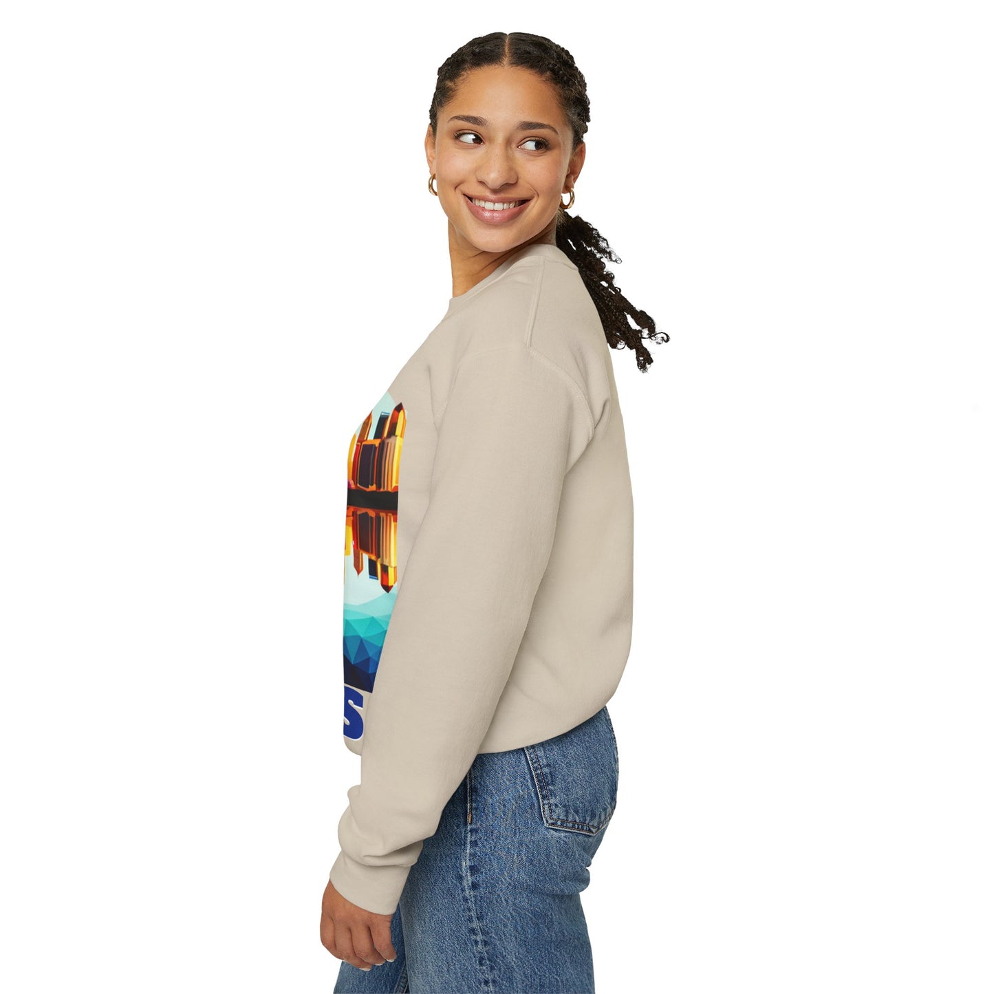 Dallas Texas Reflections Unisex Crewneck Sweatshirt