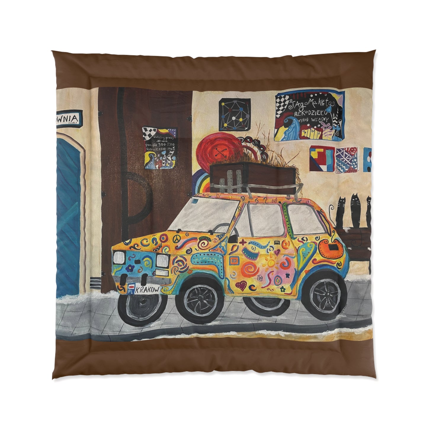 Krakow Poland Lightweight Comforter