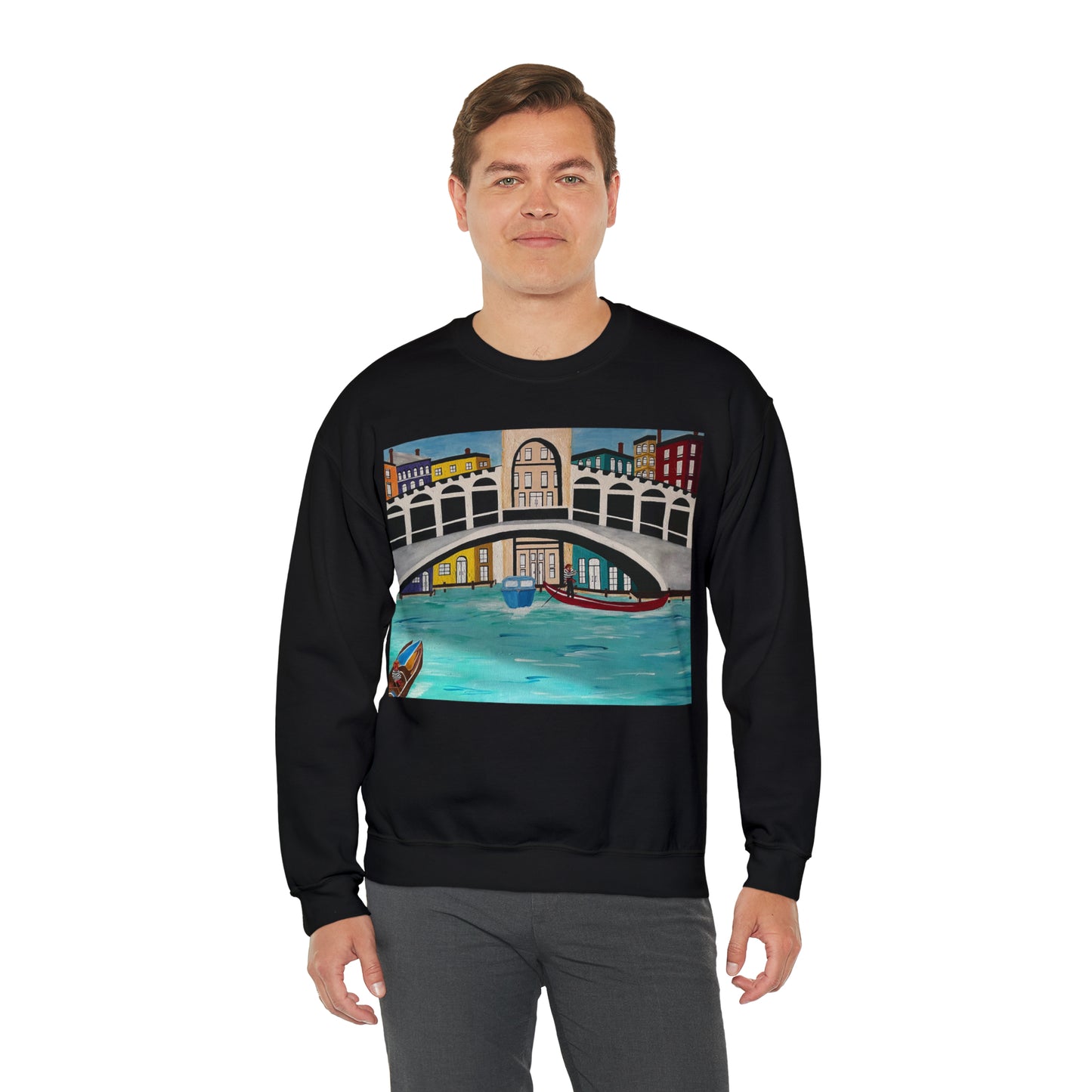 Venice Italy Crewneck Sweatshirt