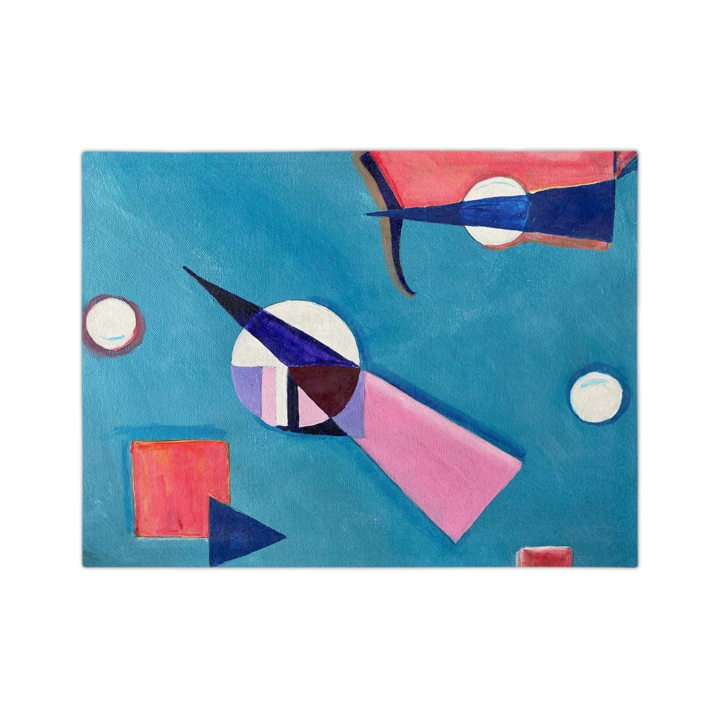 Arrangement J Velveteen Minky Blanket