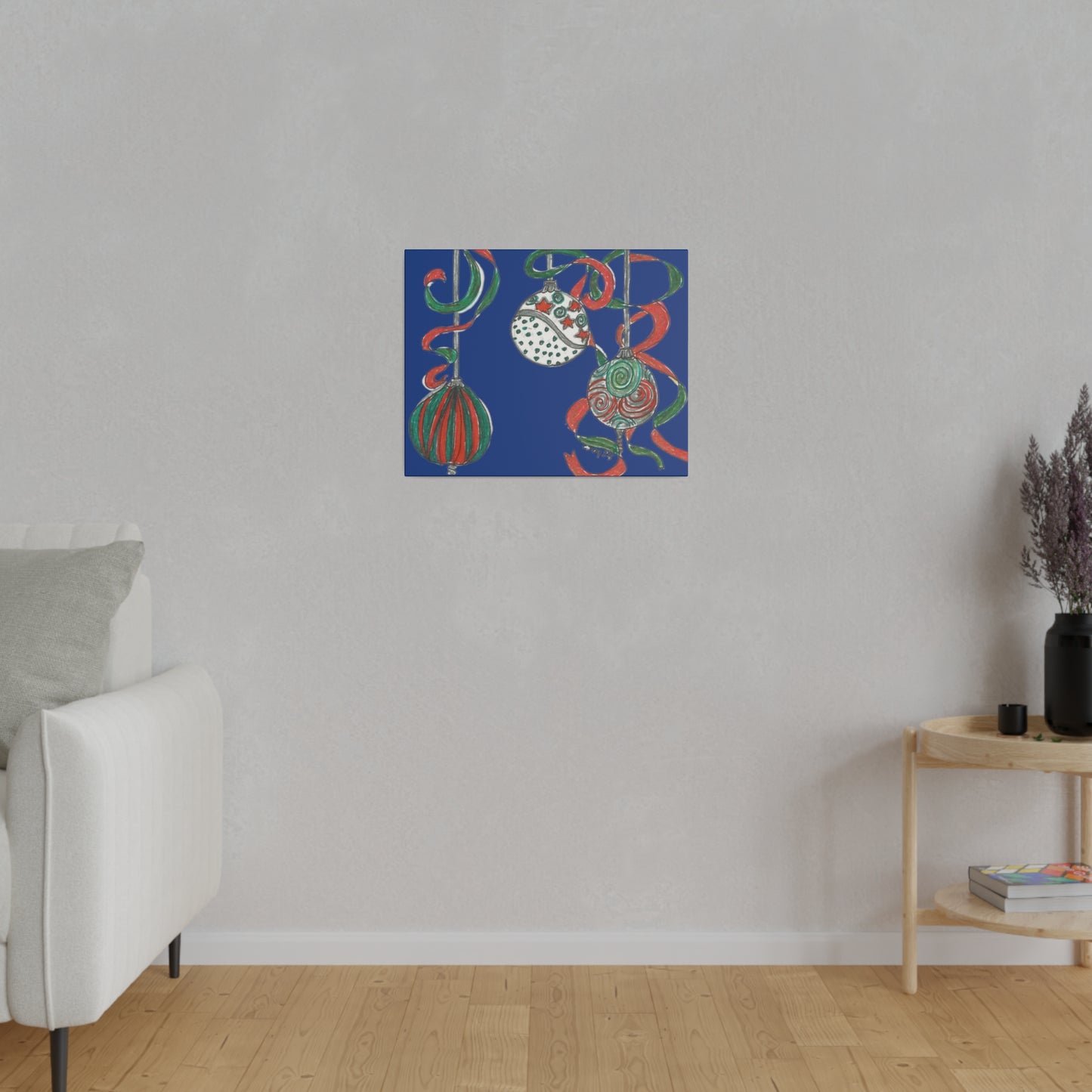 Christmas Ornament Wall Art