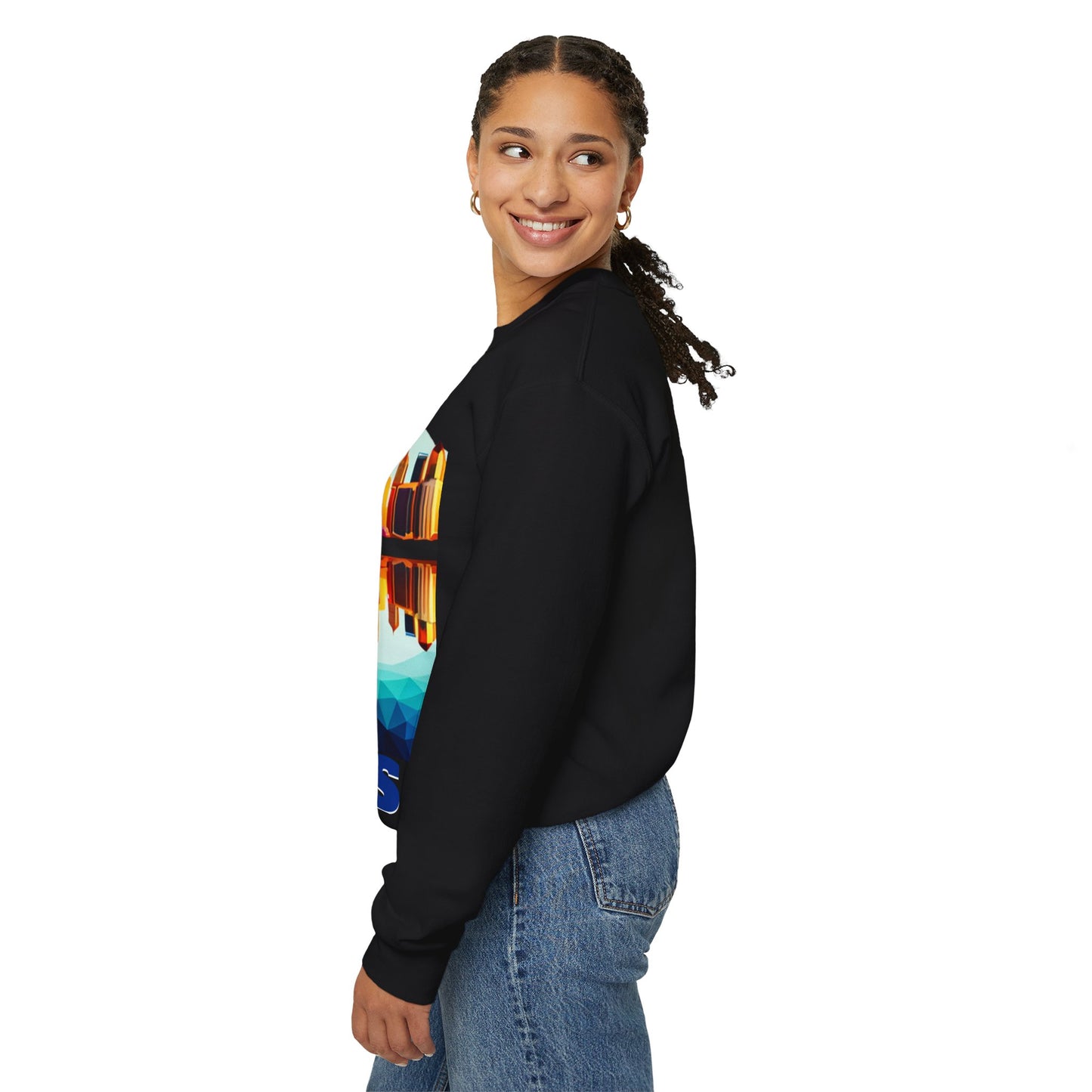 Dallas Texas Reflections Unisex Crewneck Sweatshirt
