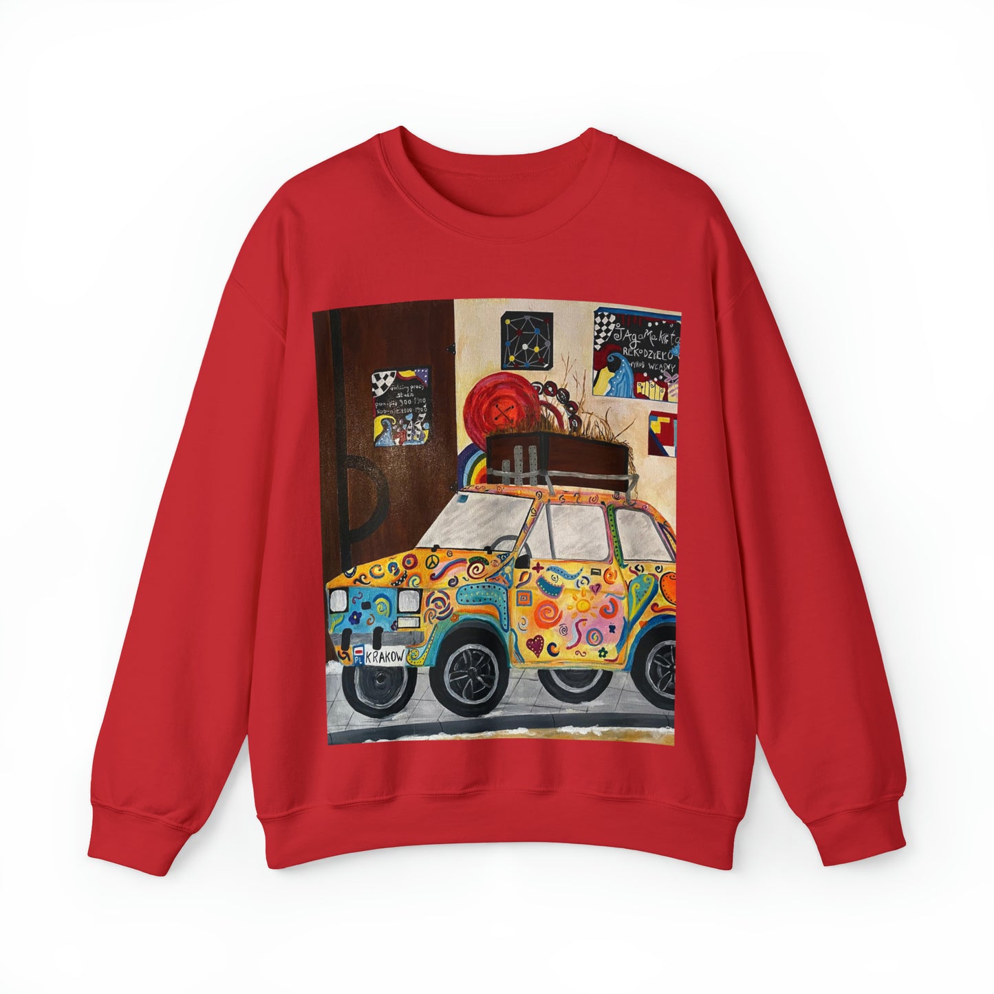 Krakow Poland Crewneck Sweatshirt