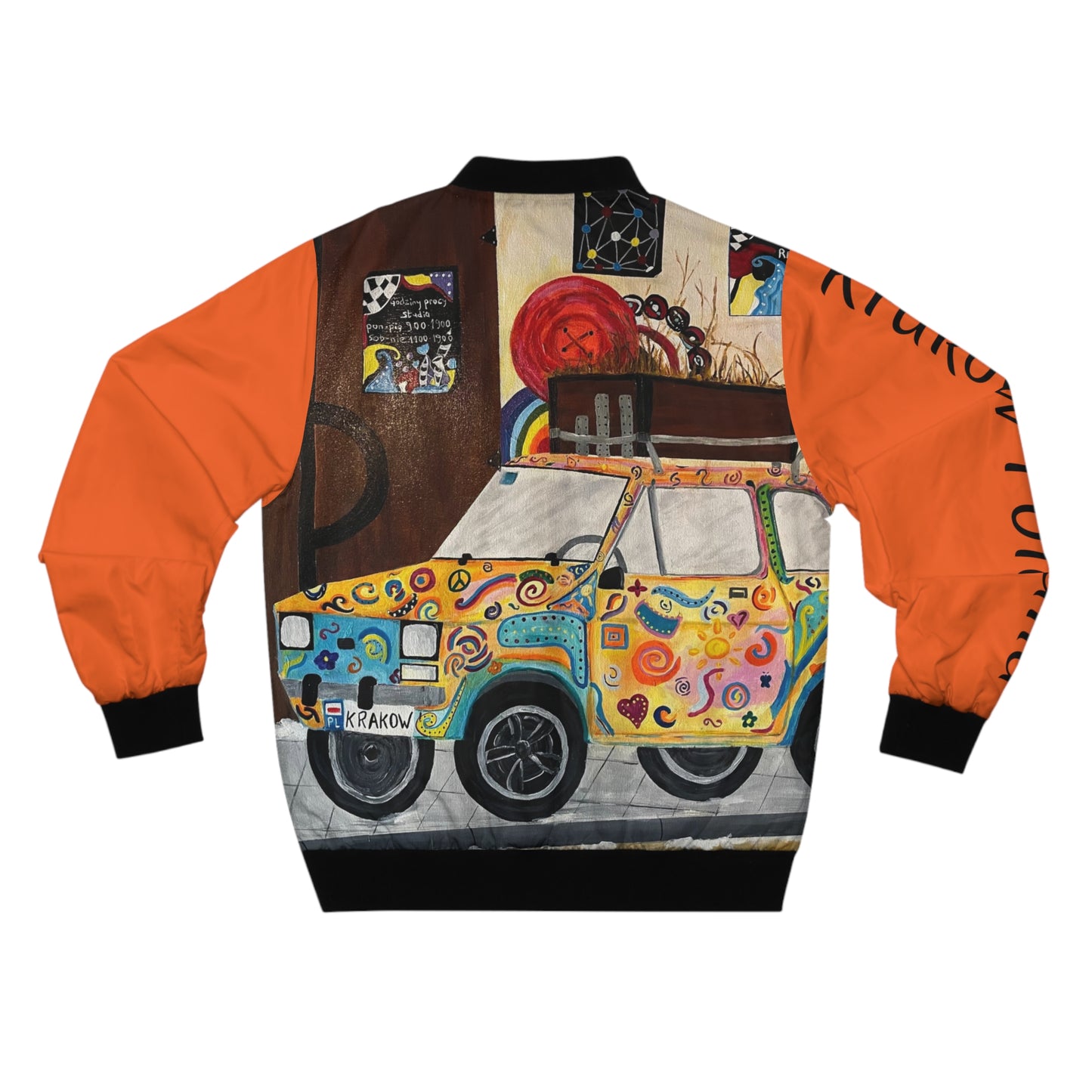 Krakow Poland Men's Bomber Jacket