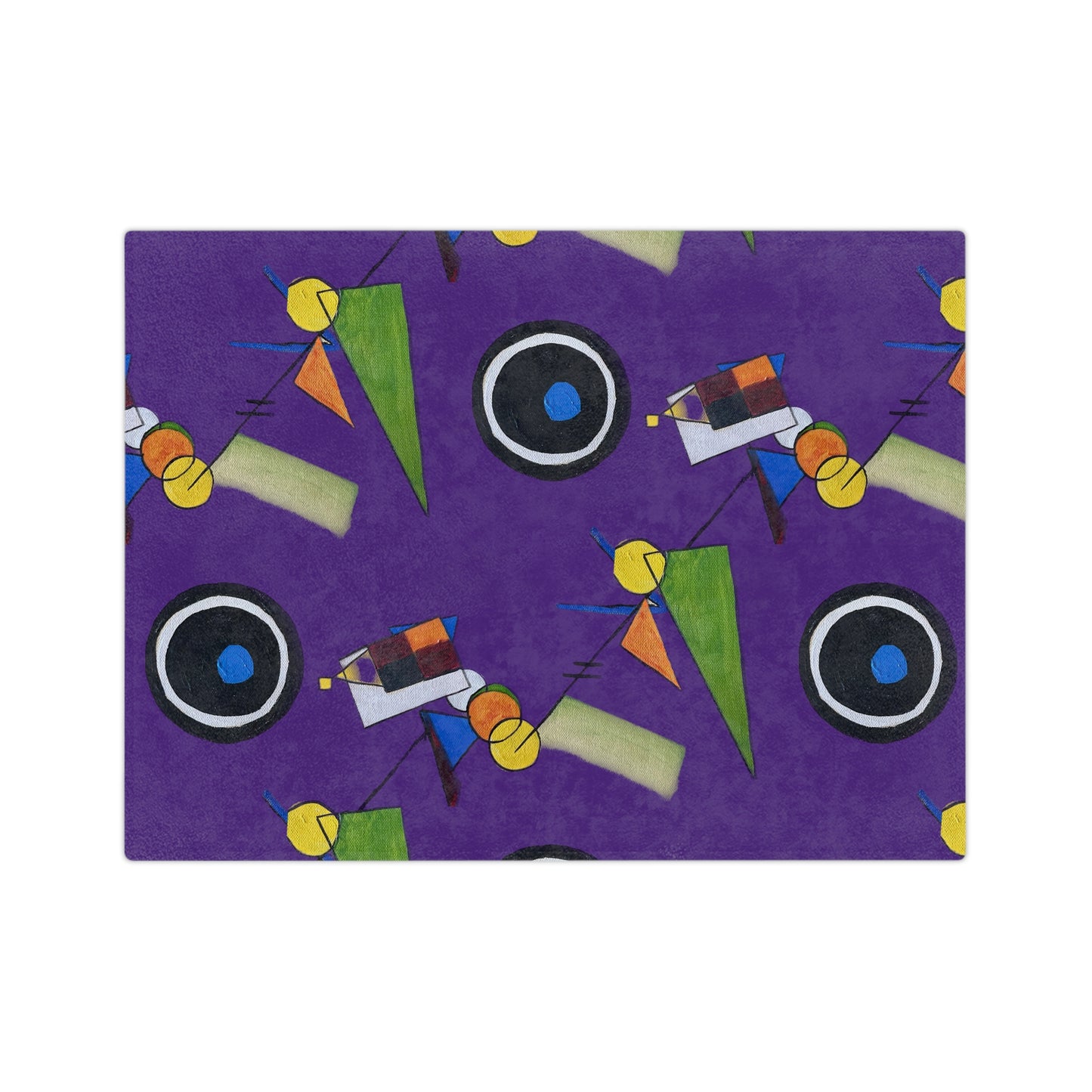 Arrangement C Velveteen Minky Blanket