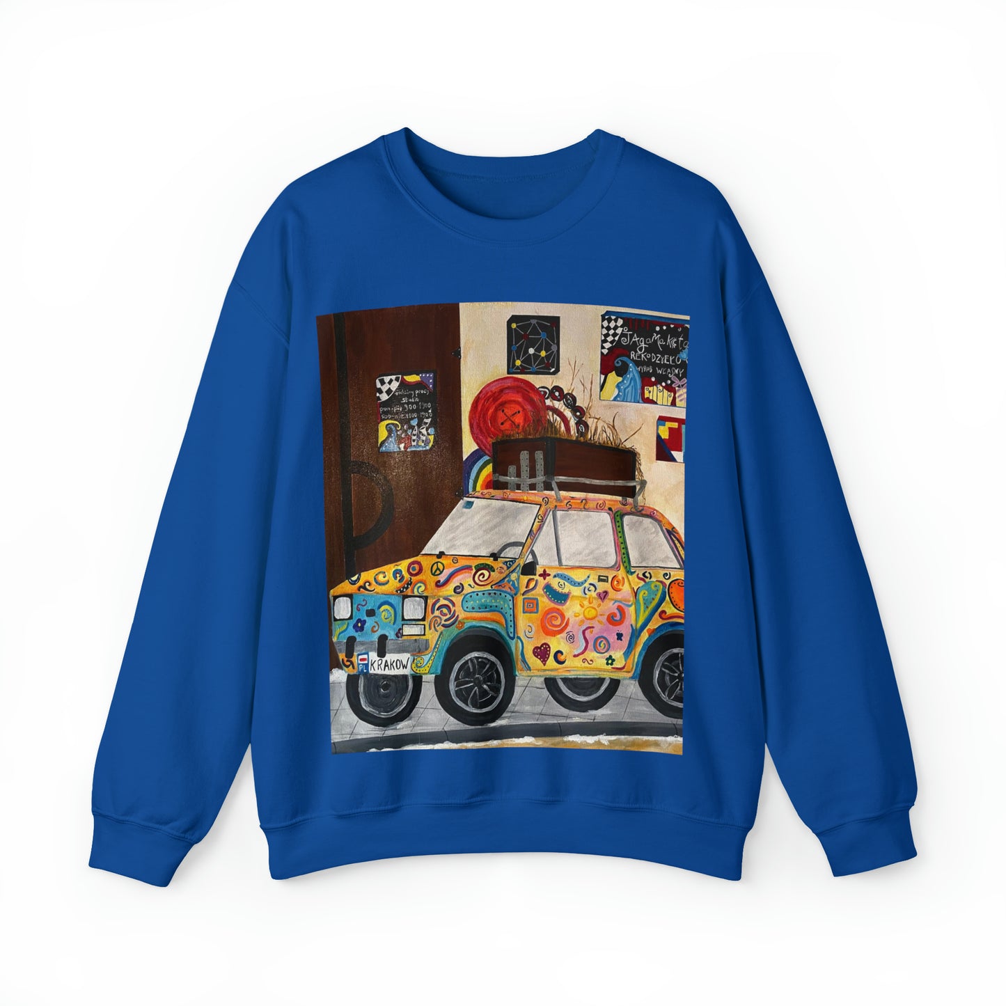 Krakow Poland Crewneck Sweatshirt