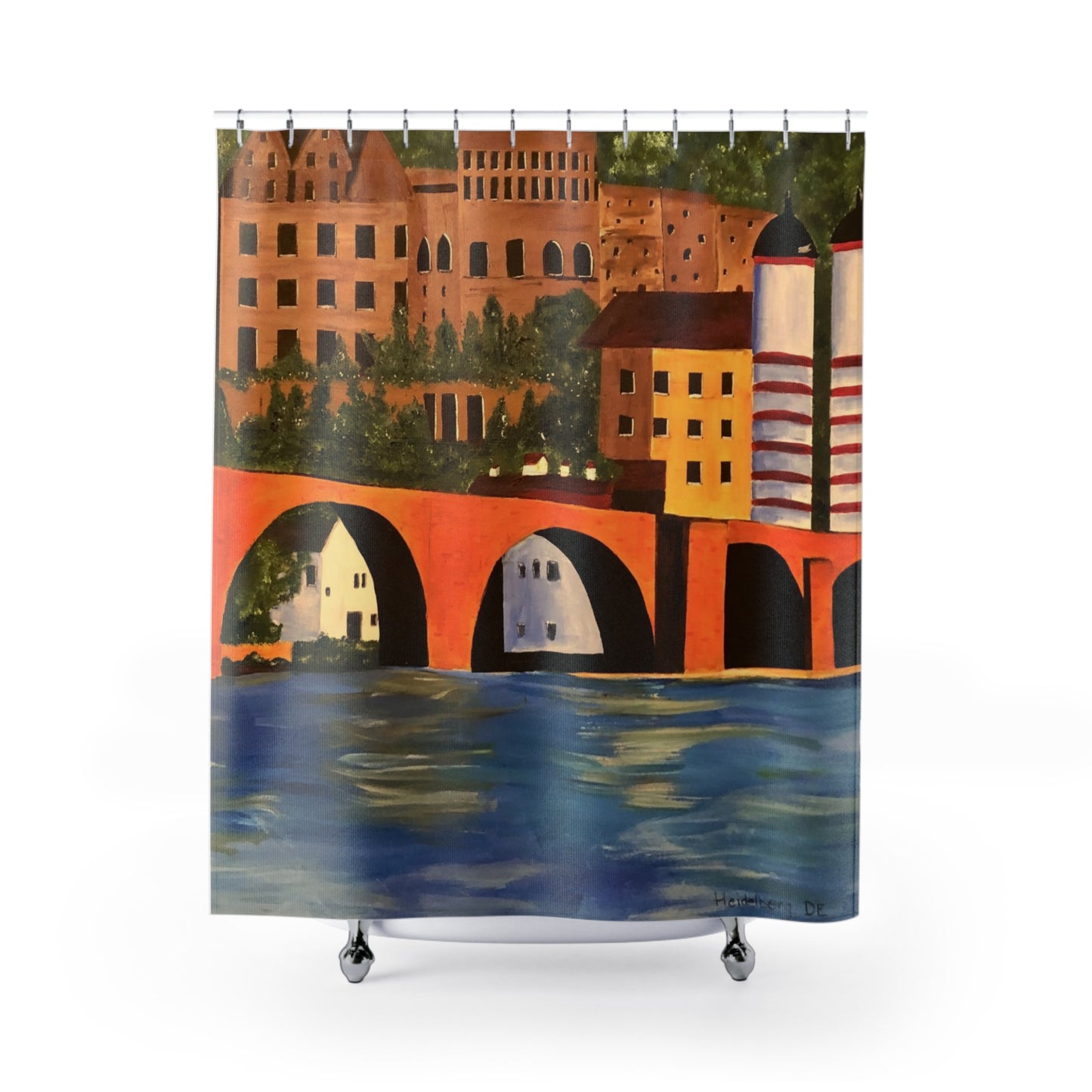 Heidelberg Germany Shower Curtain