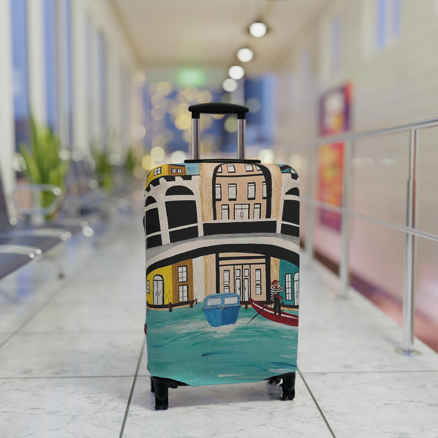 Venice Italy Luggage Cover