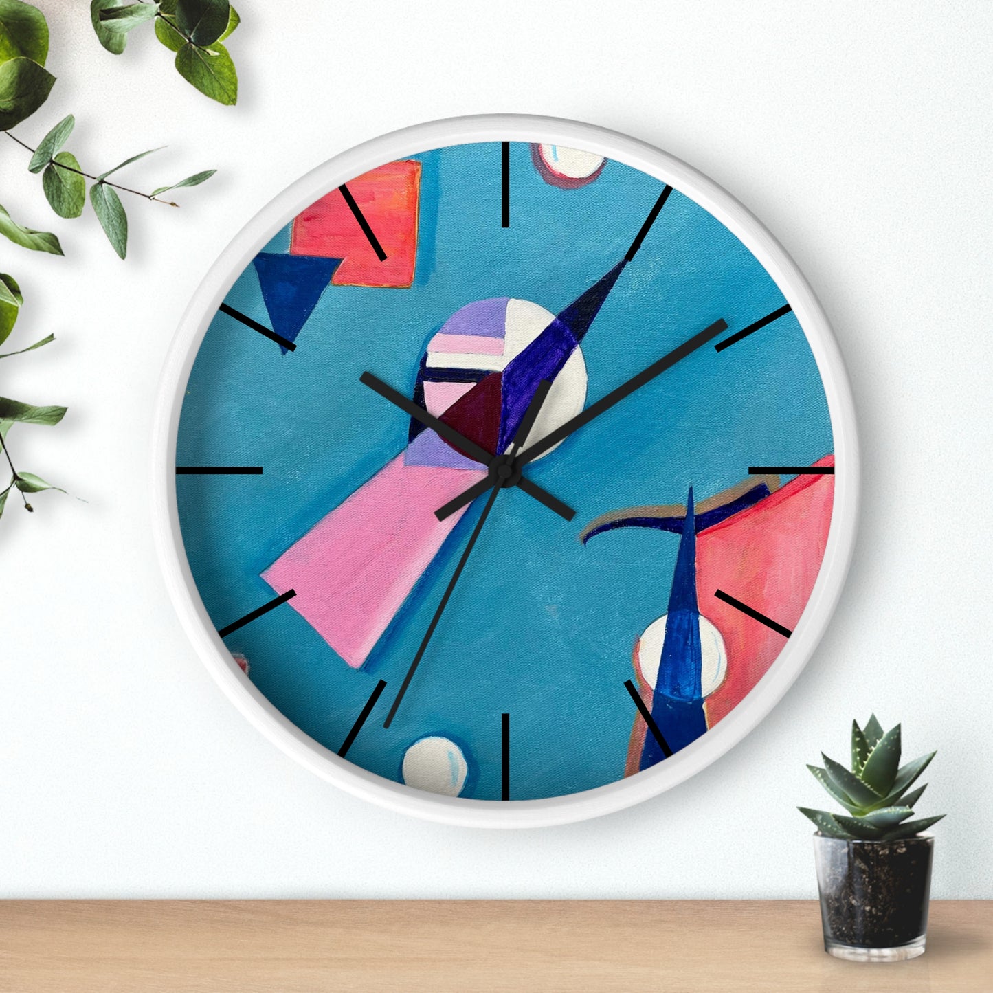 Arrangement J Wall Clock