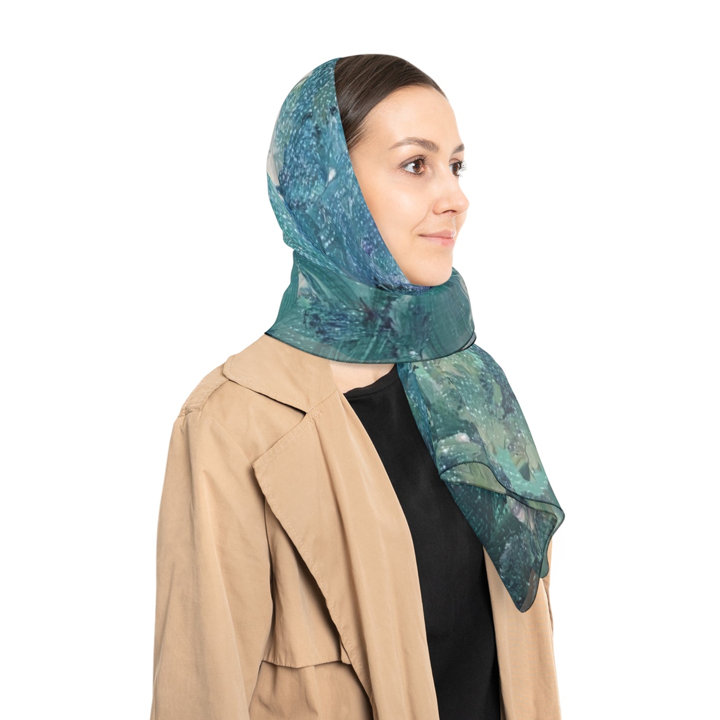 Cool Water Poly Scarf