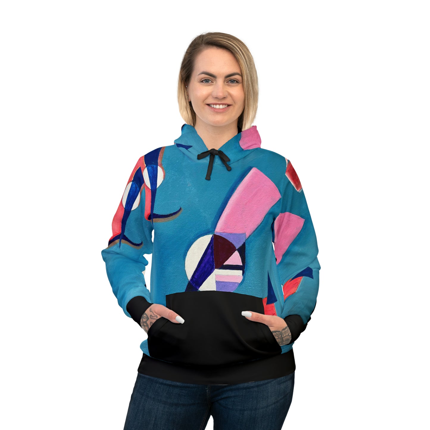 Arrangement J Unisex Athletic Hoodie Sweatshirt