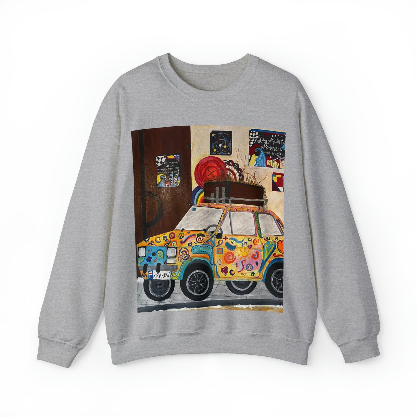 Krakow Poland Crewneck Sweatshirt