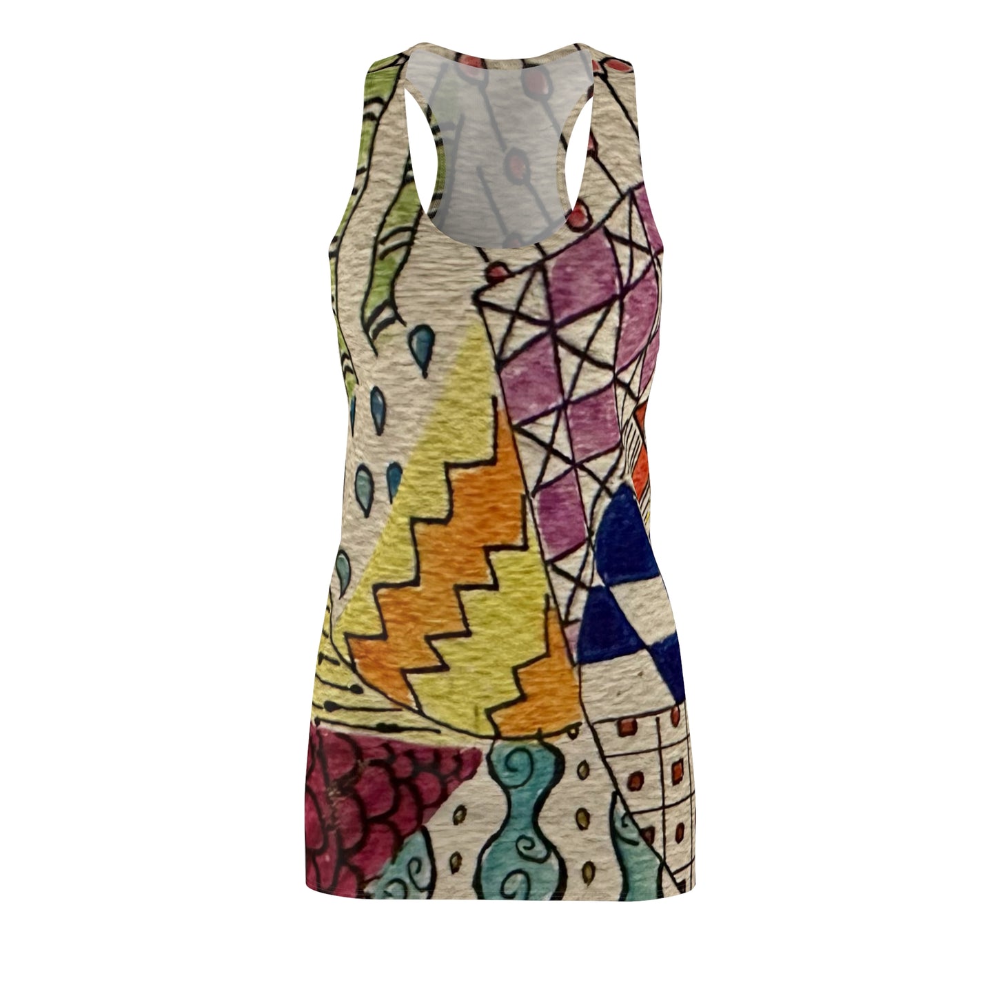 Zentangle Racerback Dress