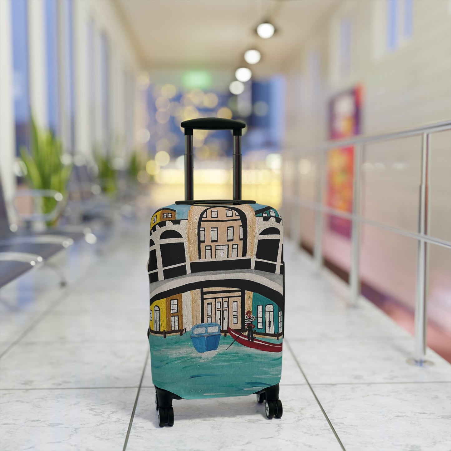 Venice Italy Luggage Cover