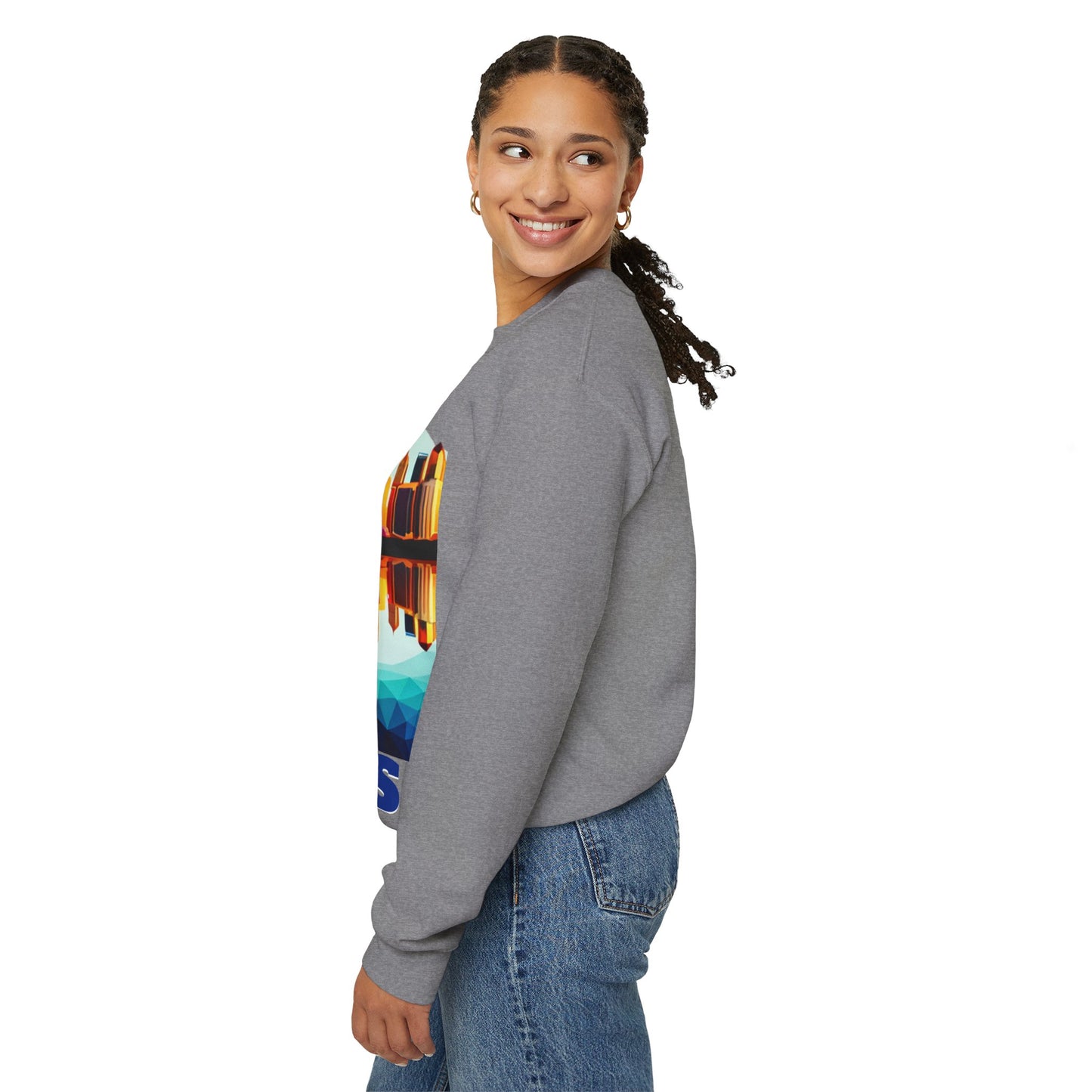 Dallas Texas Reflections Unisex Crewneck Sweatshirt