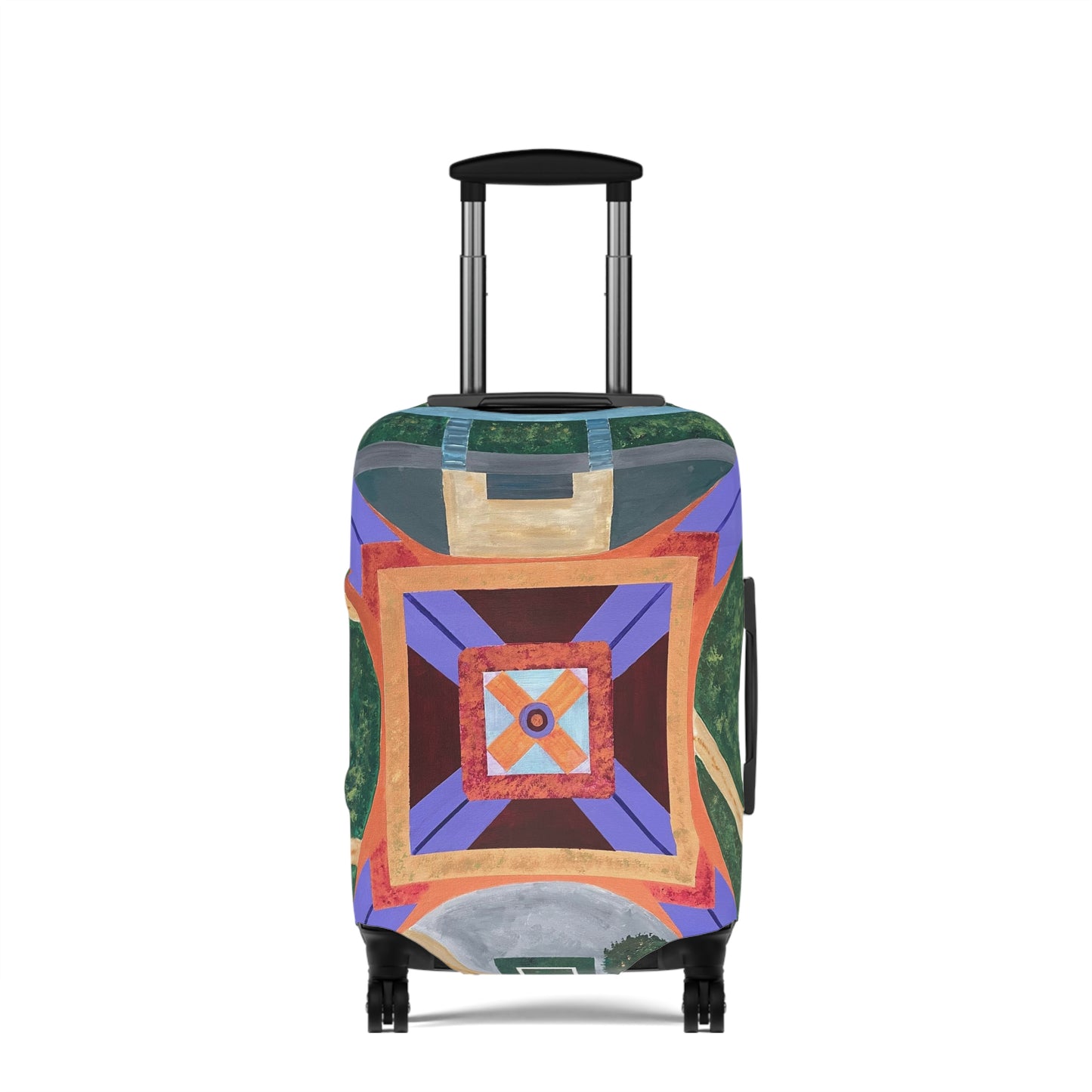 Paris Abstract Eiffel Tower Luggage Cover