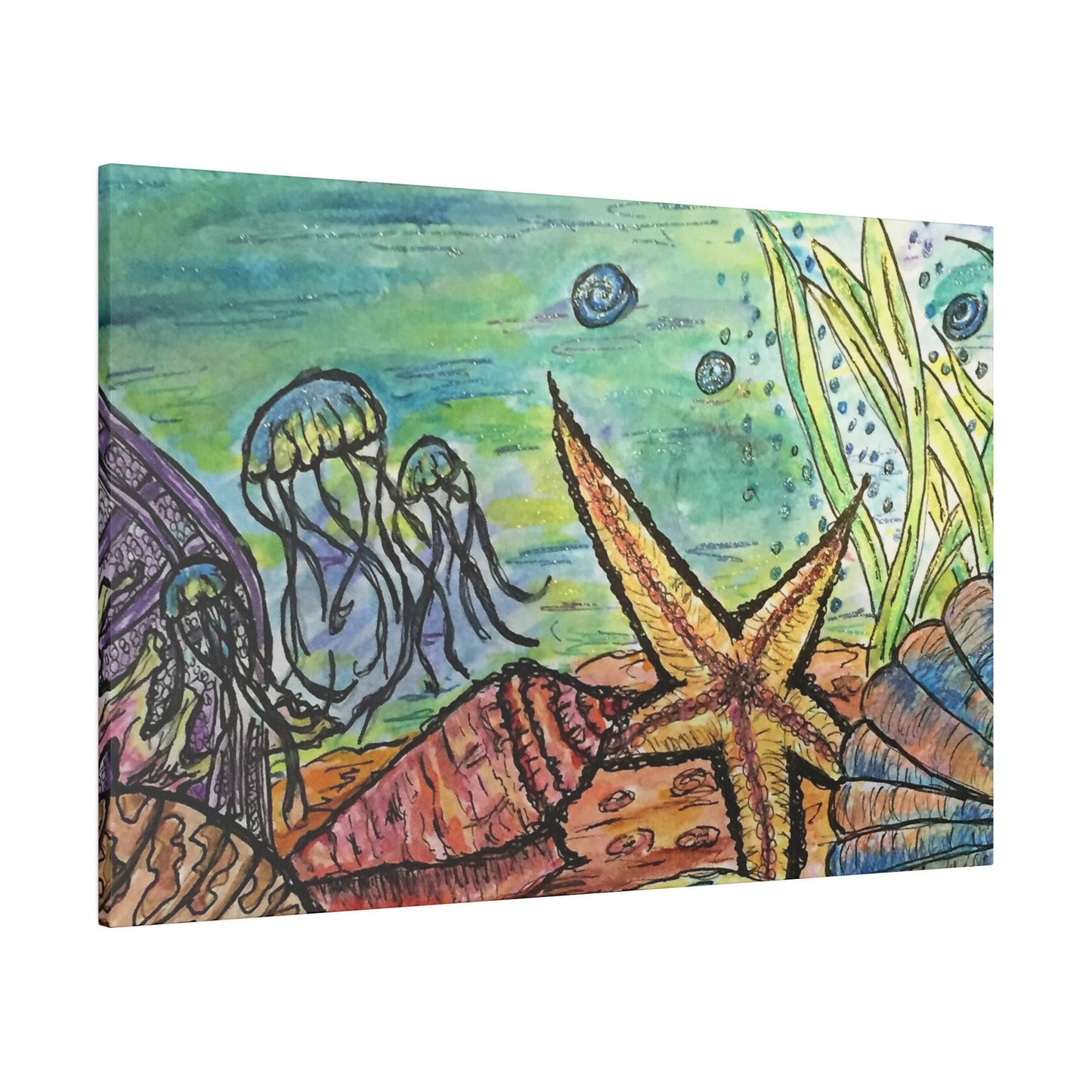 Under Water Fun Wall Art