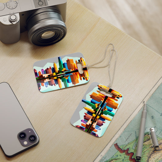 Dallas Texas Reflections Luggage Tag