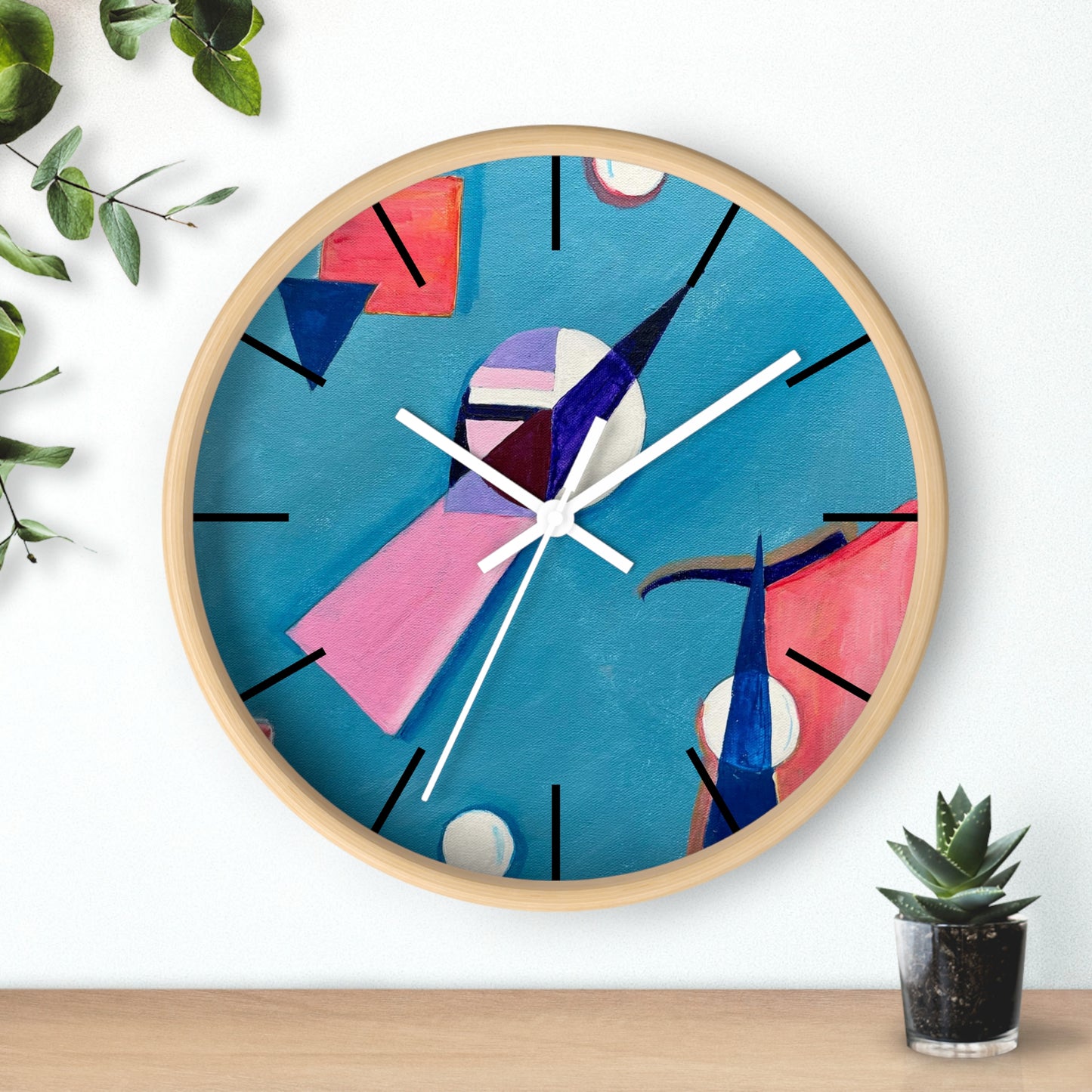 Arrangement J Wall Clock
