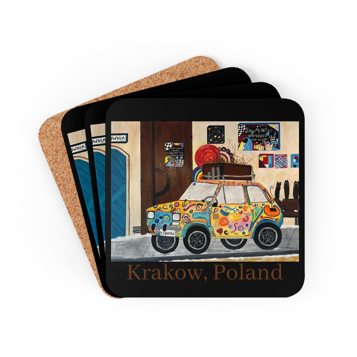 Krakow Poland Coasters