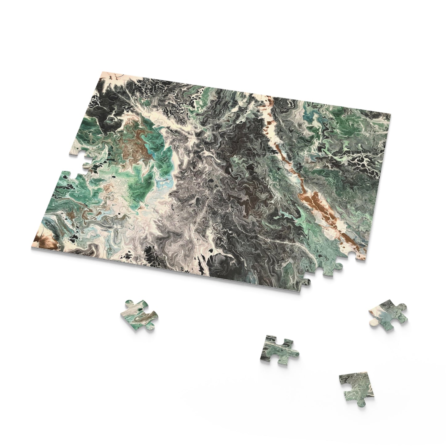 Emerald Swirl Puzzle