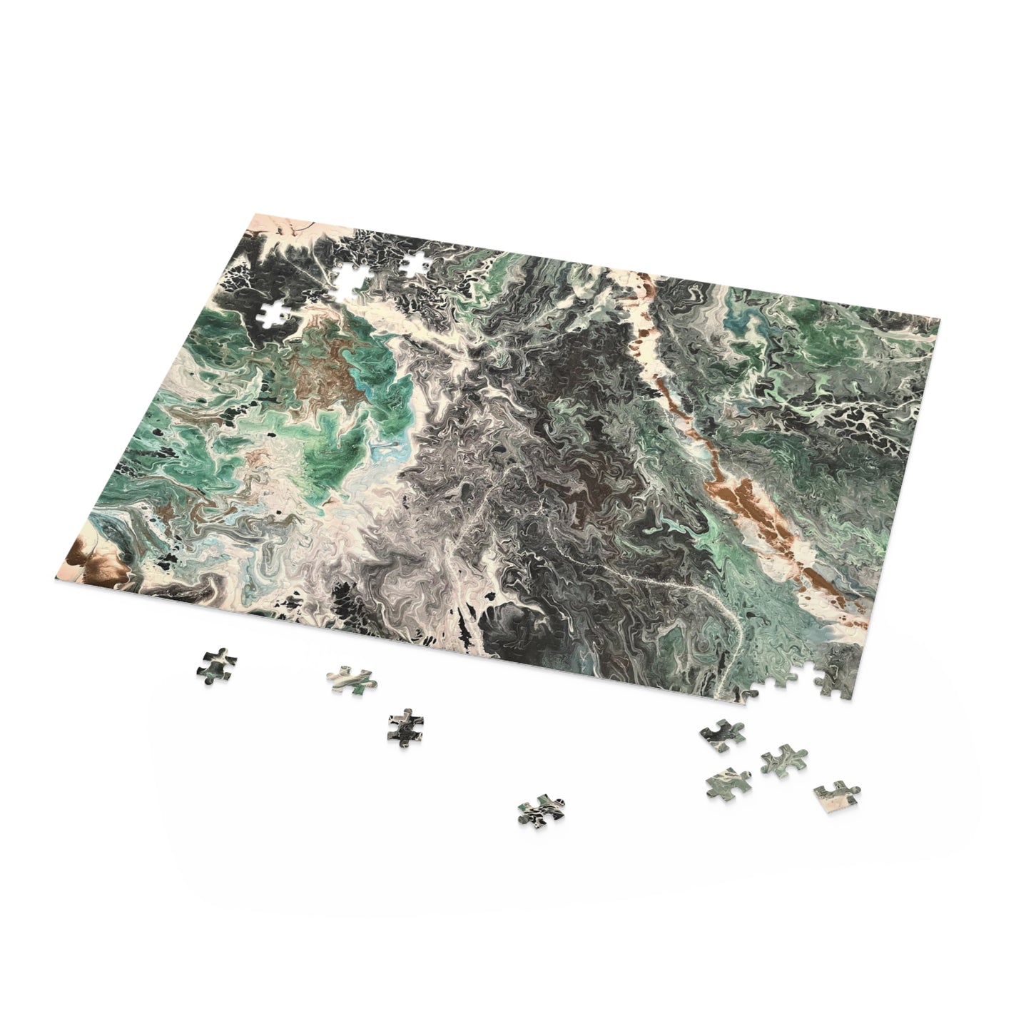 Emerald Swirl Puzzle