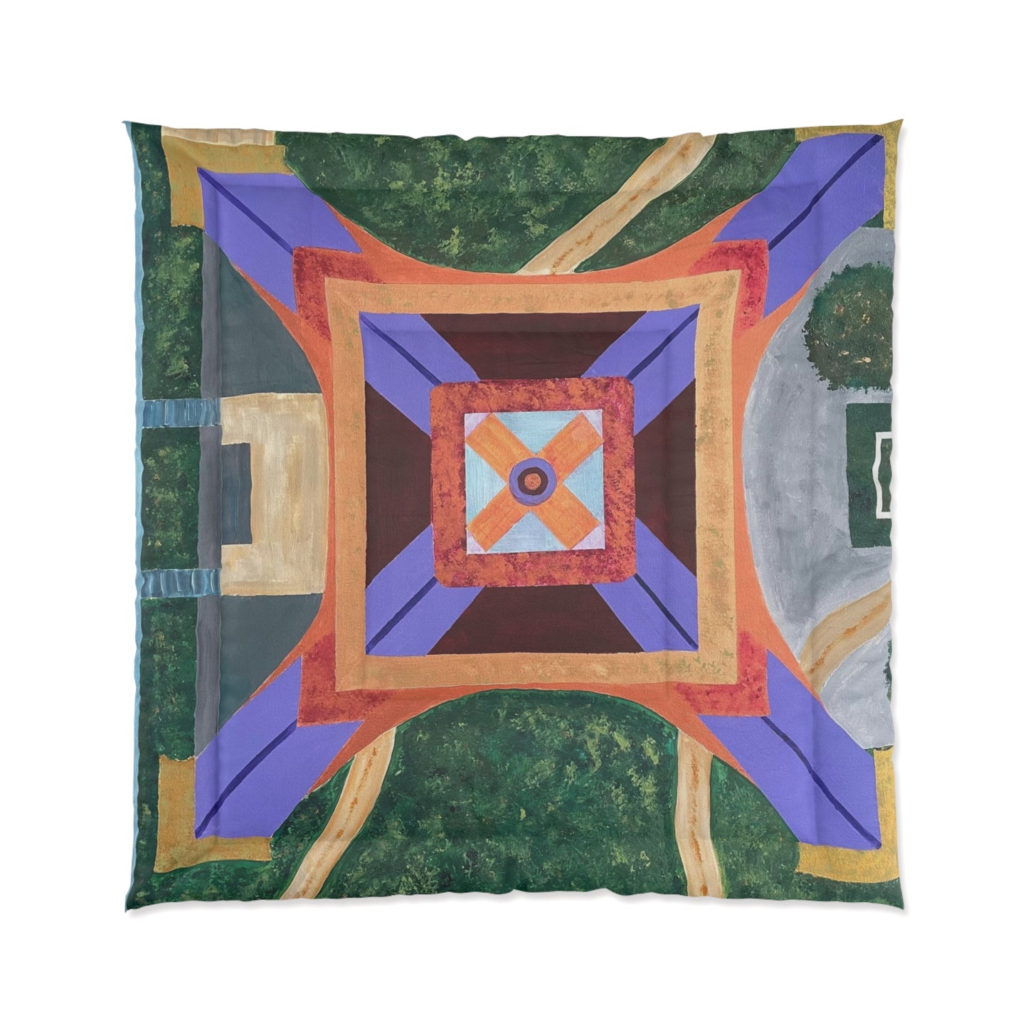 Paris Abstract Eiffel Tower Lightweight Comforter