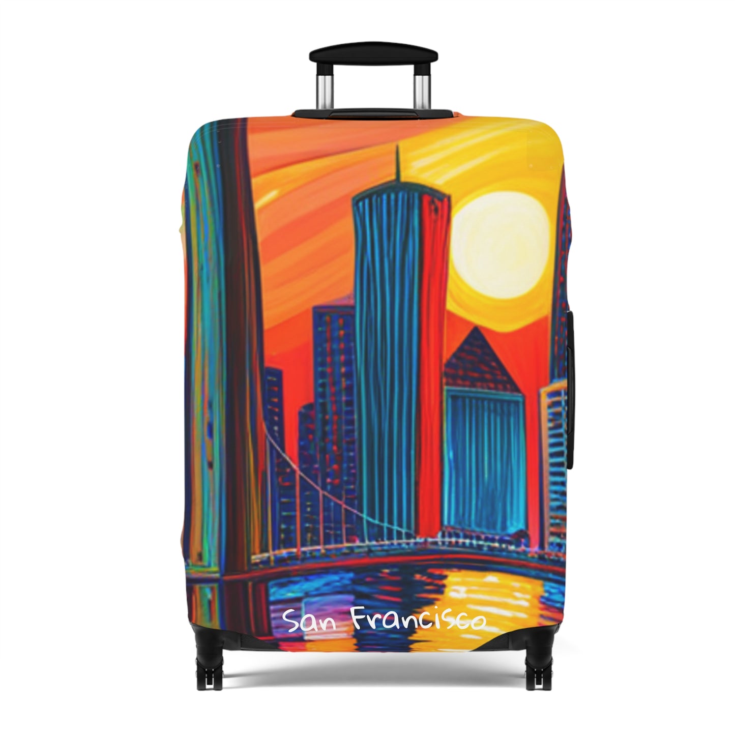 San Francisco Skyline Luggage Cover