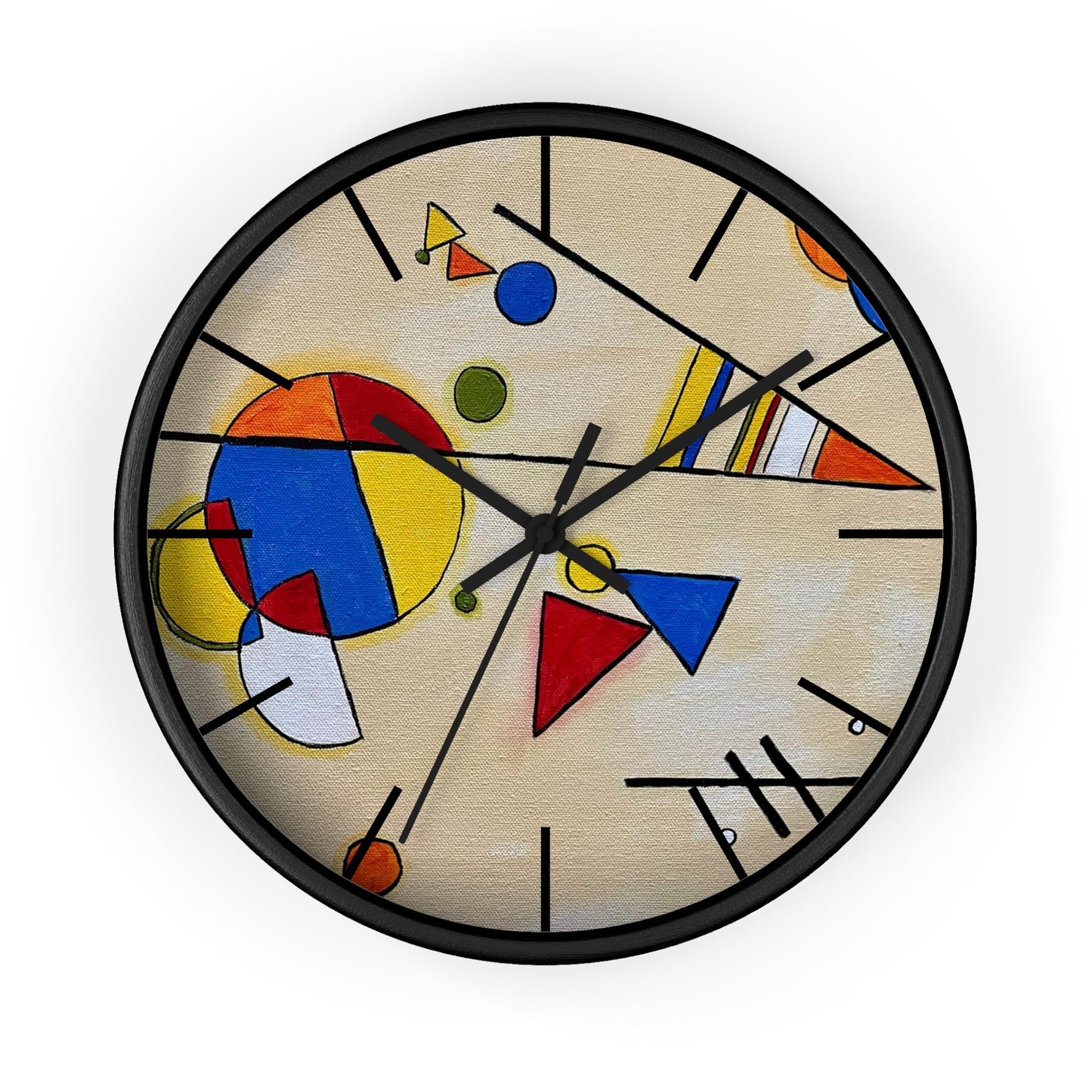 Arrangement O Wall Clock