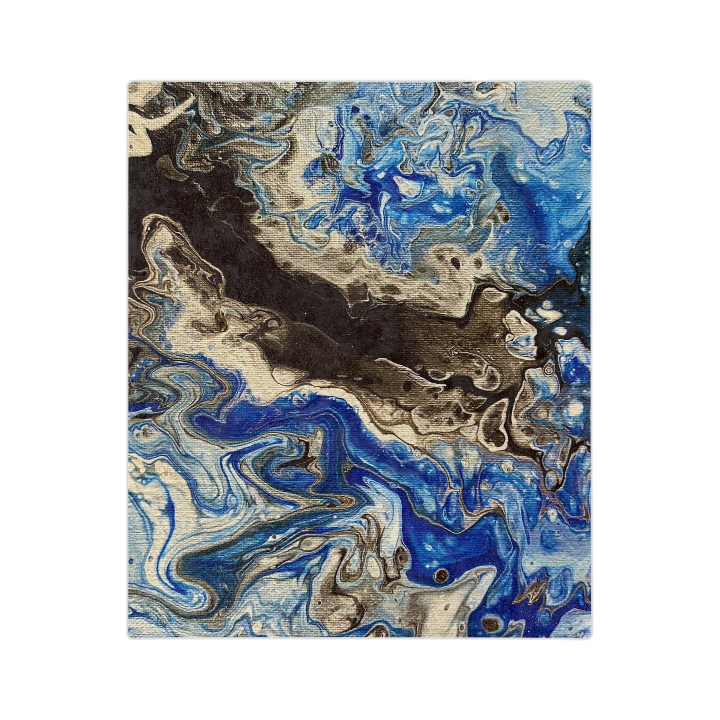 Cozy Waters Velveteen Minky Blanket
