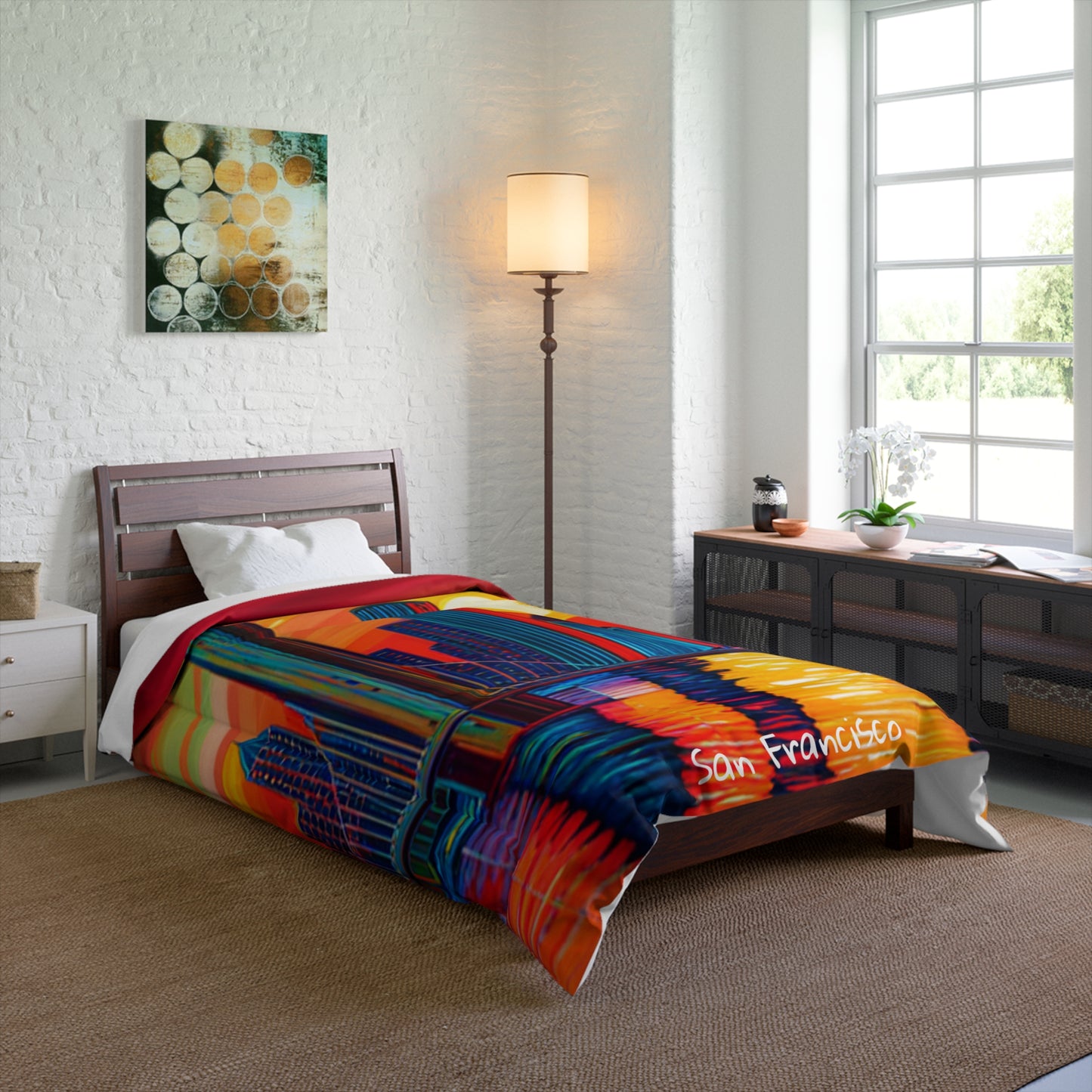 San Francisco Skyline Lightweight Comforter