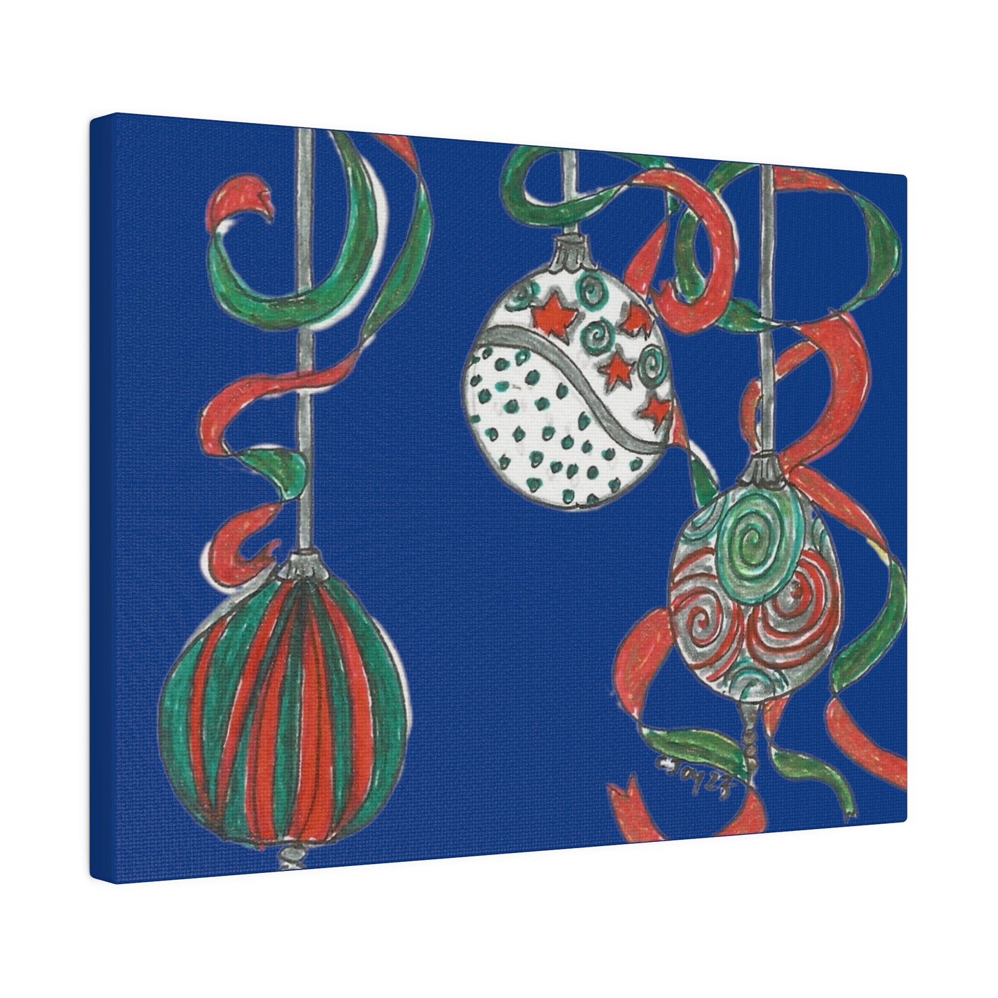 Christmas Ornament Wall Art