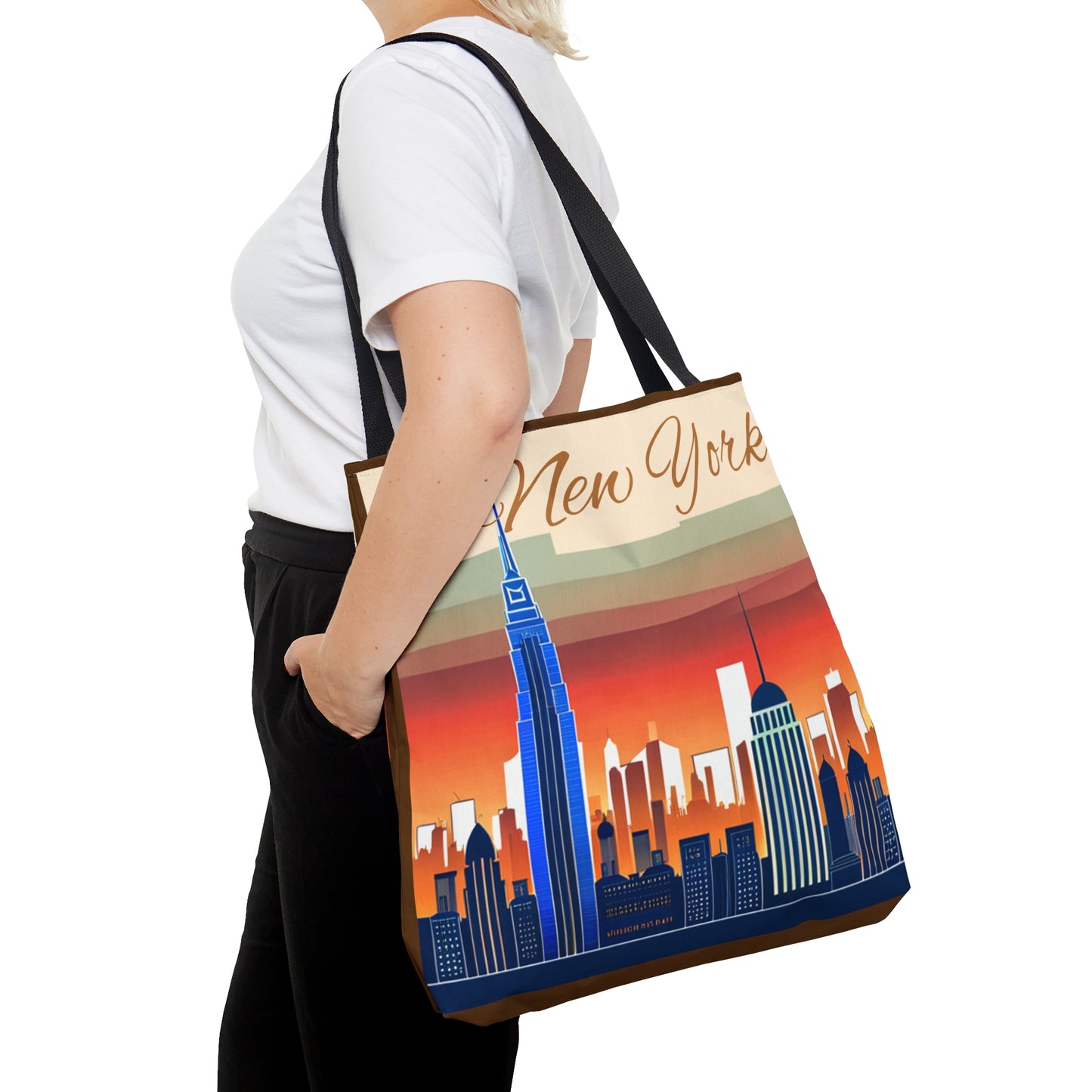 New York City Skyline Tote Bag
