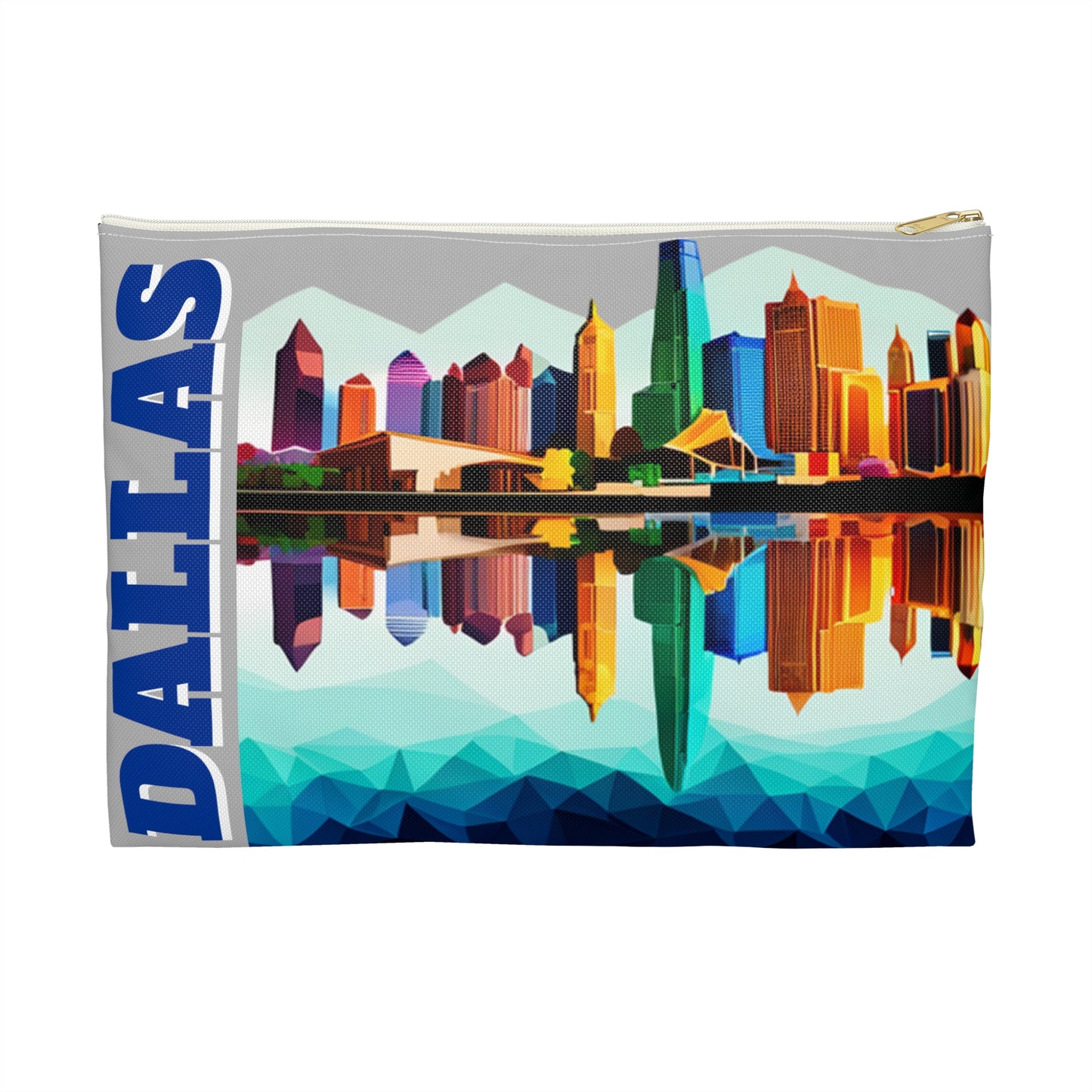 Dallas Texas Reflections Accessory Pouch