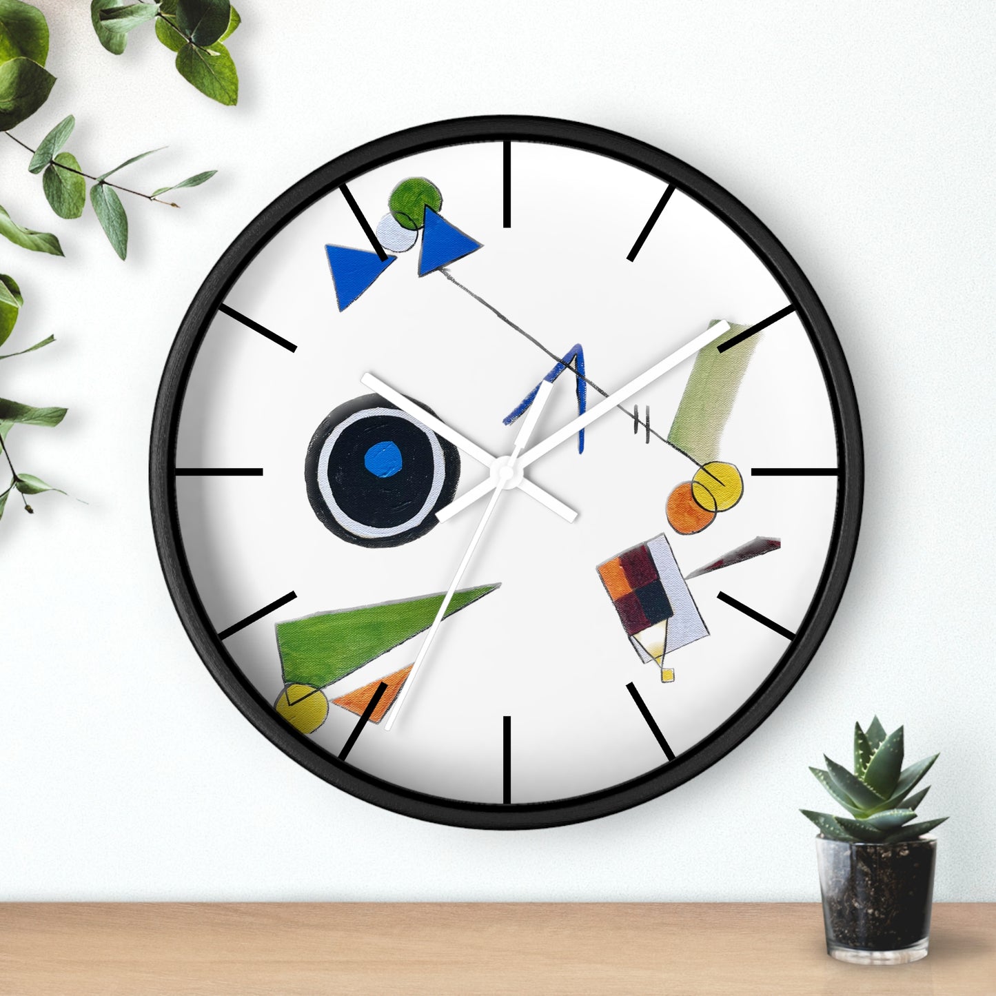 Arrangement C Wall Clock