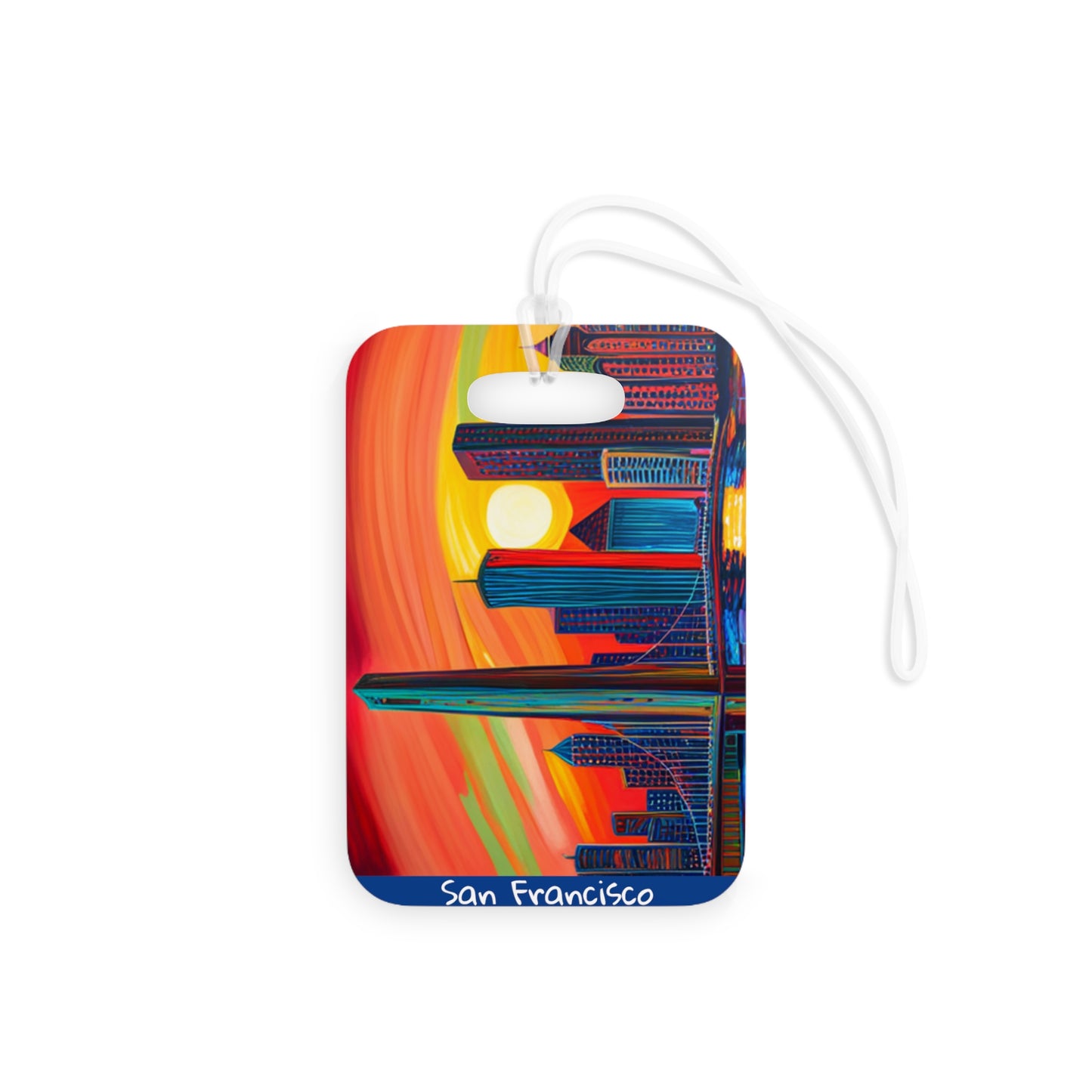 San Francisco Skyline Luggage Tag
