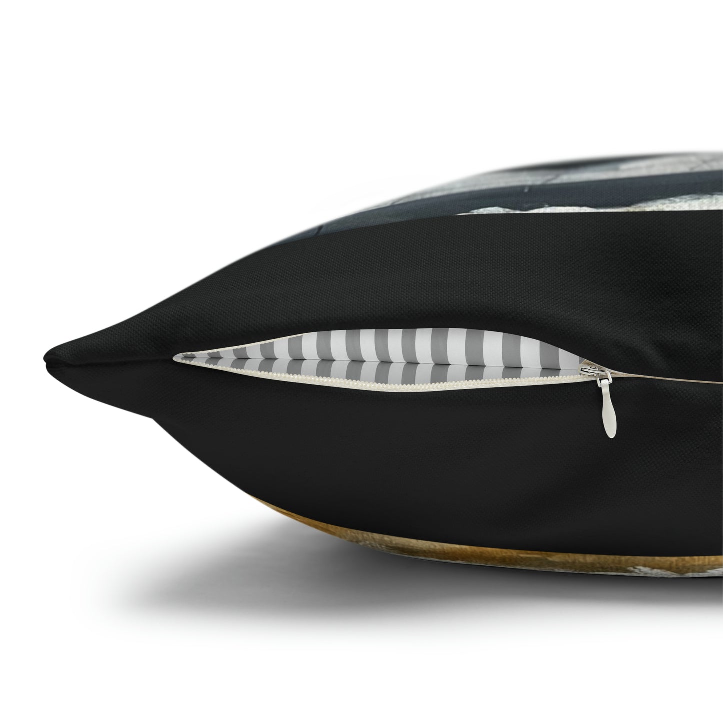 Krakow Poland Pillow Cover (Black)